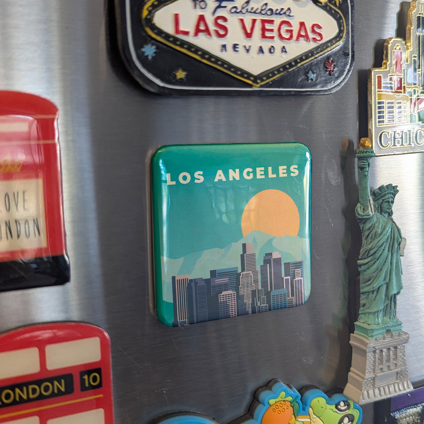 Los Angeles Fridge Magnet - PhiloPerse