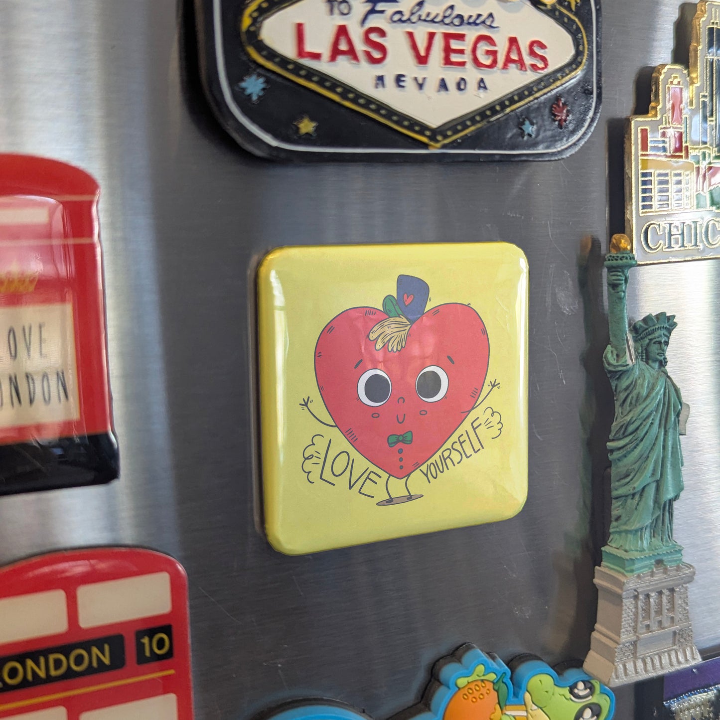 Love Yourself Fridge Magnet - PhiloPerse