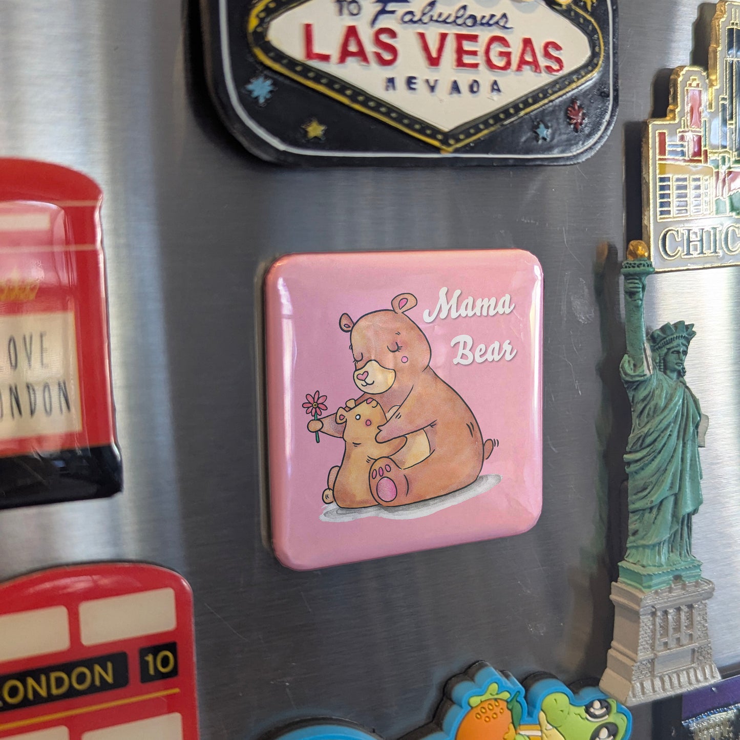 Mama Bear Fridge Magnet - PhiloPerse