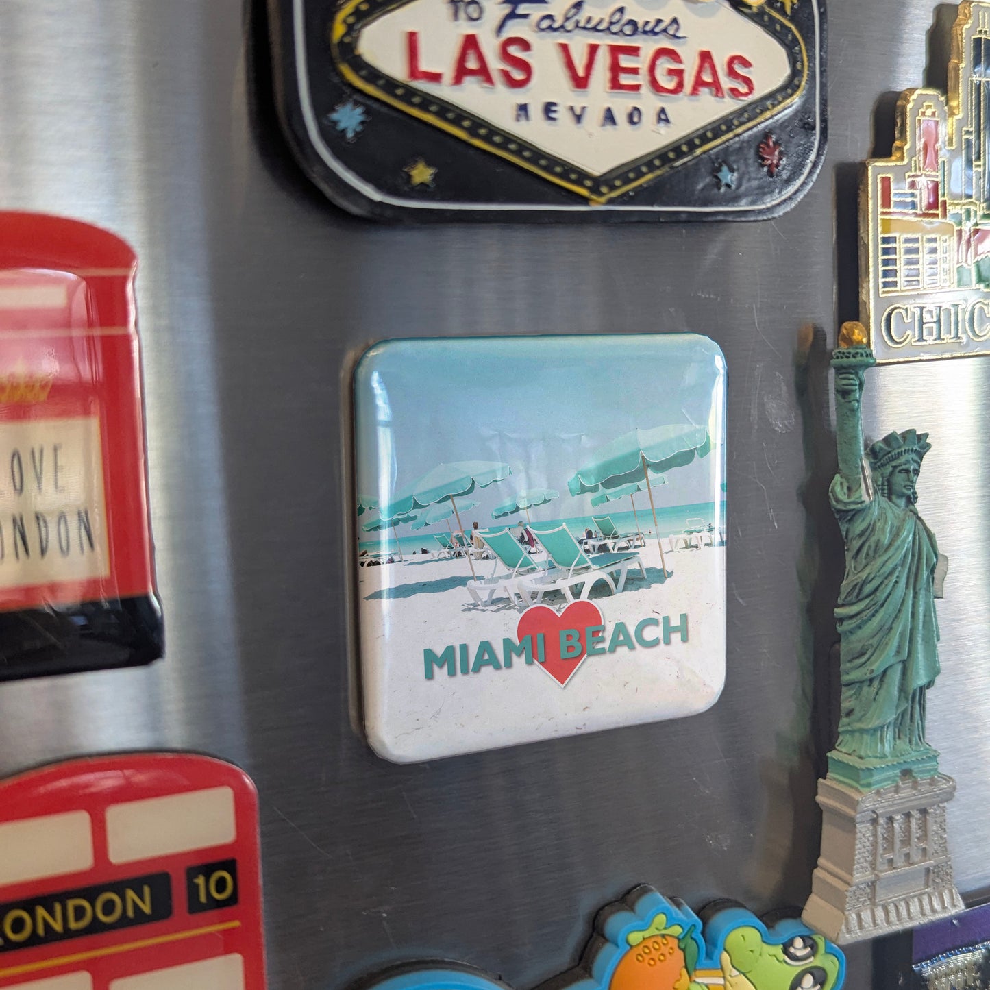 Miami Beach Fridge Magnet - PhiloPerse