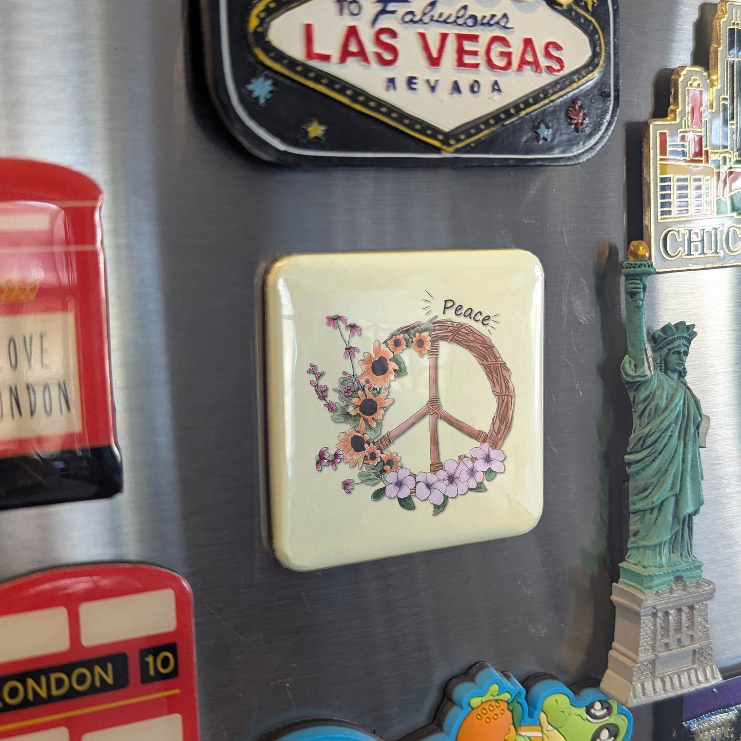Peace Fridge Magnet - PhiloPerse