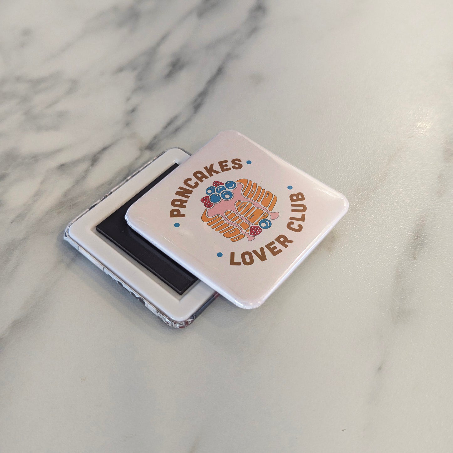 Pancakes Lover Club Fridge Magnet - PhiloPerse