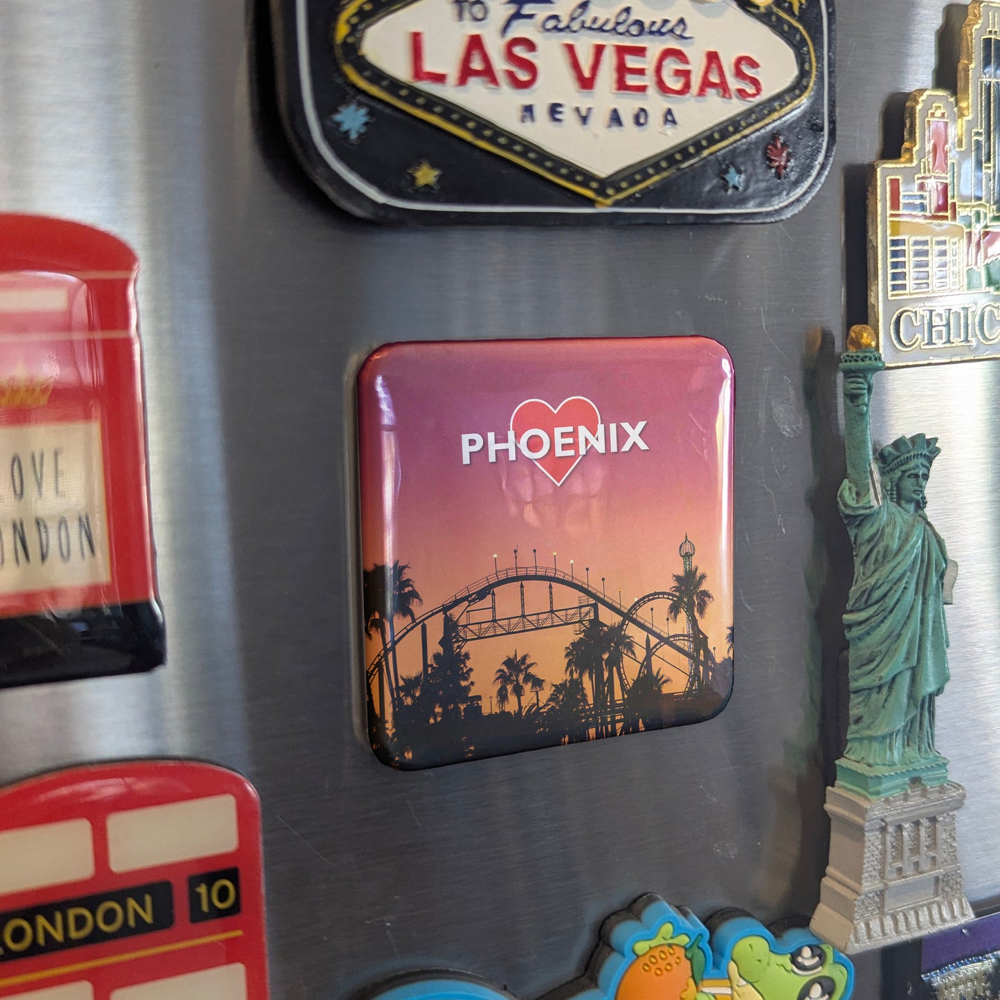 Phoenix View Fridge Magnet - PhiloPerse