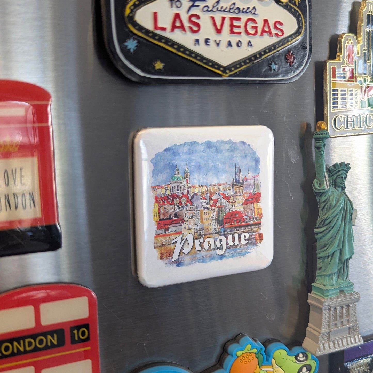 Prague Czech Republic Fridge Magnet - PhiloPerse