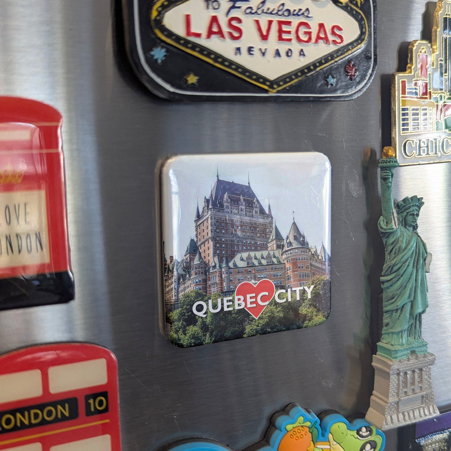 Quebec City Fridge Magnet - PhiloPerse