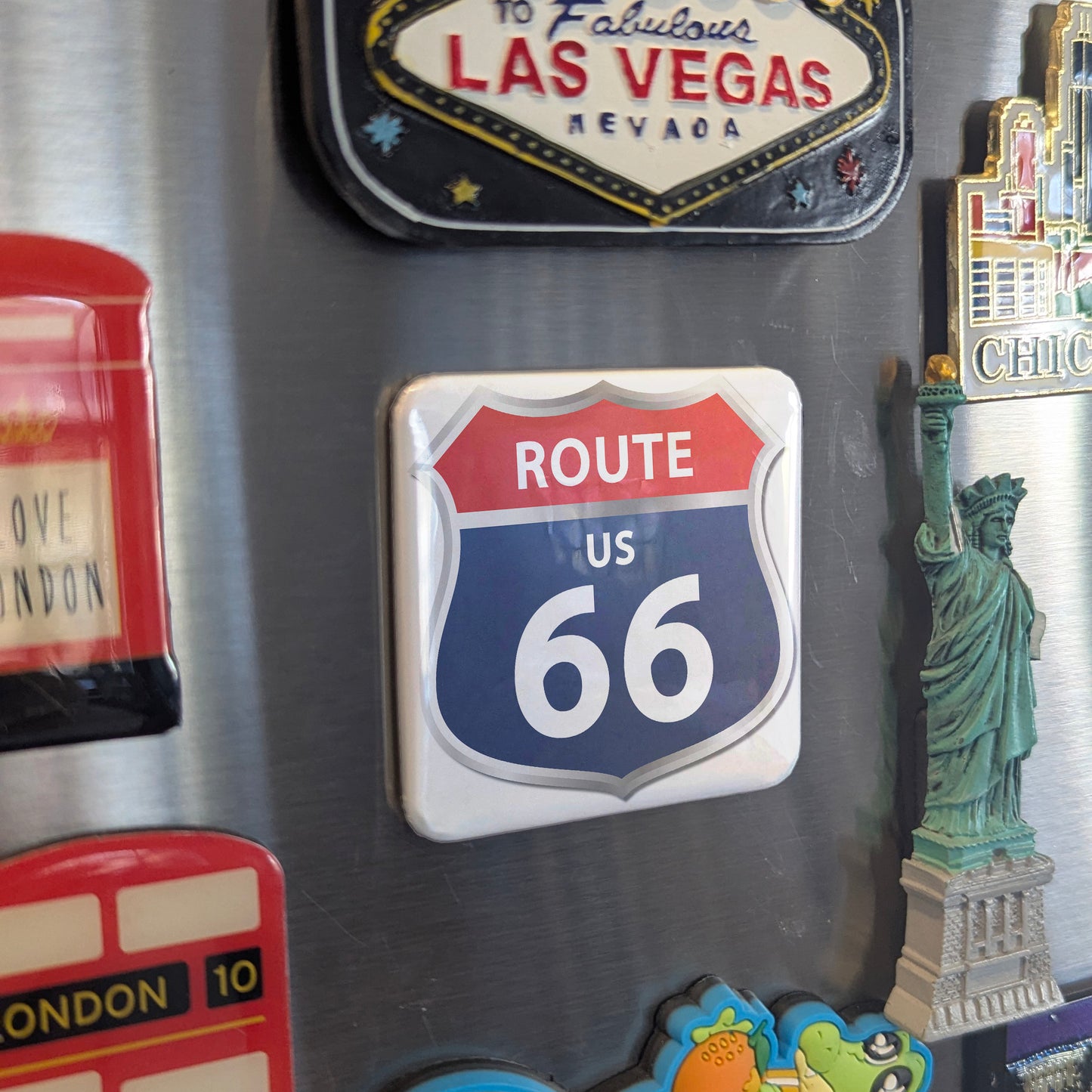 Route 66 Fridge Magnet