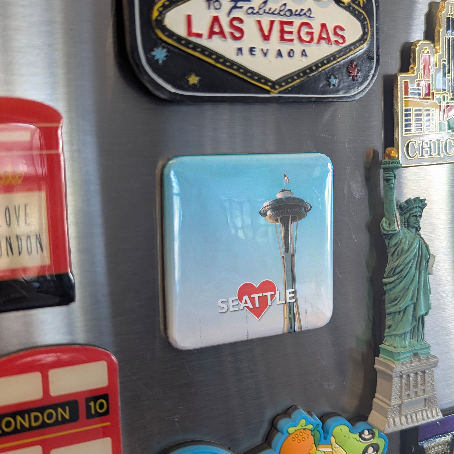 Seattle View Fridge Magnet - PhiloPerse