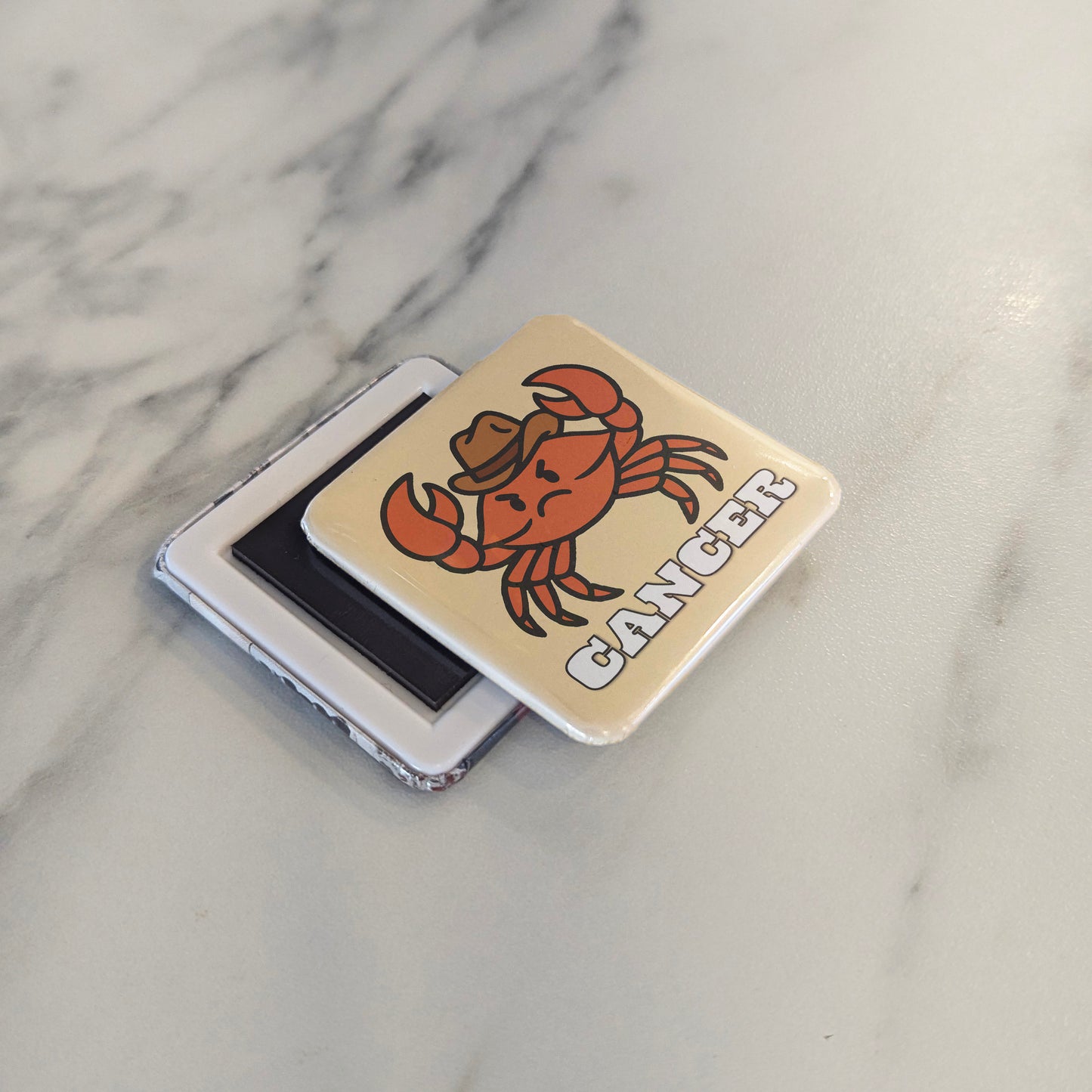 Western Cancer Zodiac Fridge Magnet - PhiloPerse