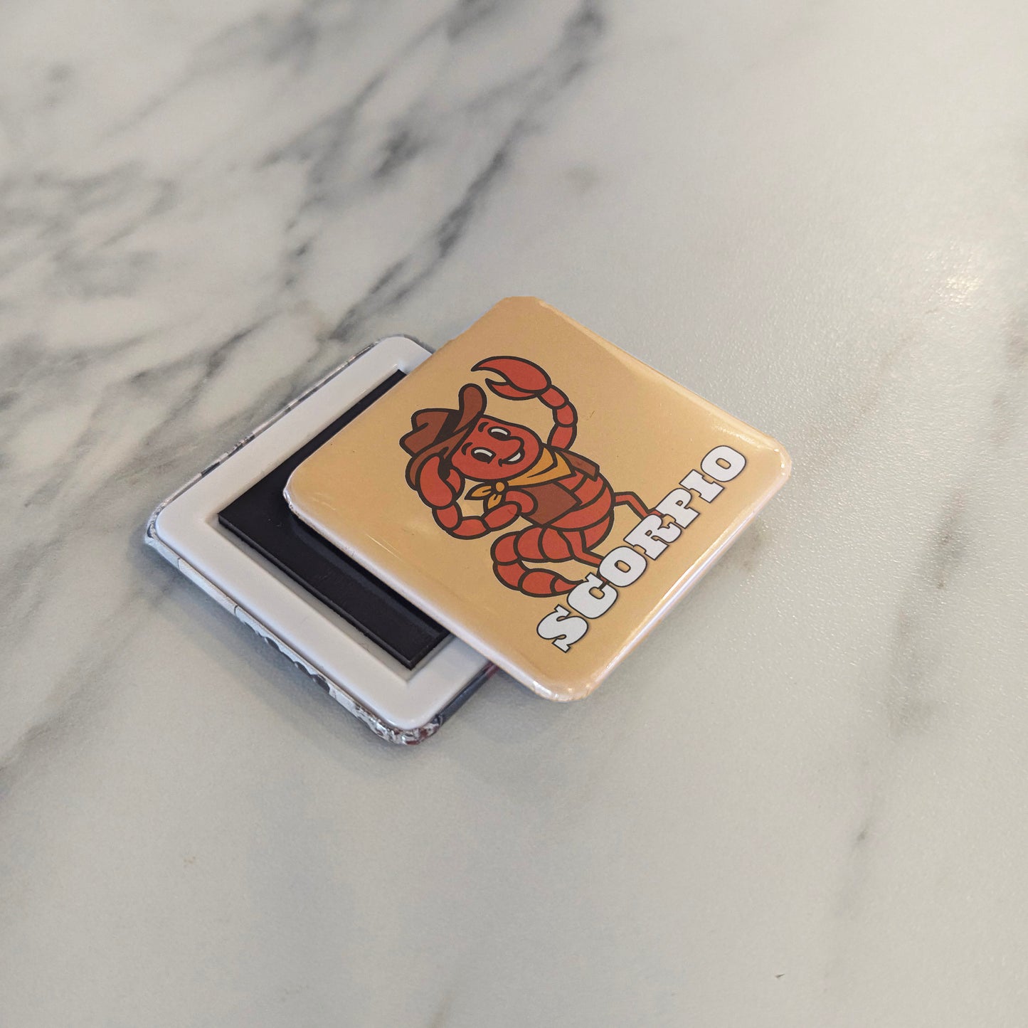 Western Scorpio Zodiac Fridge Magnet - PhiloPerse
