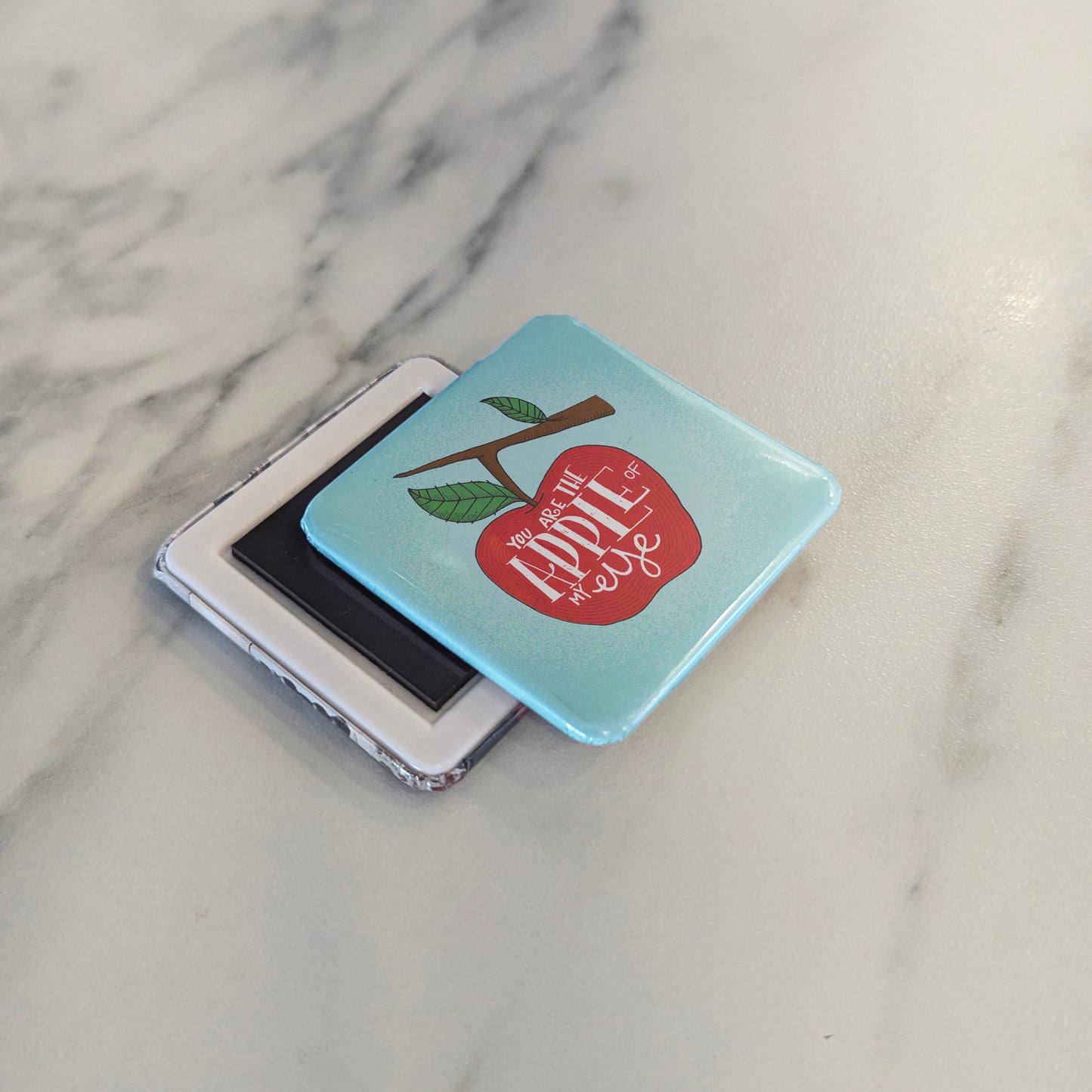 You are the Apple of my Eye Fridge Magnet - PhiloPerse