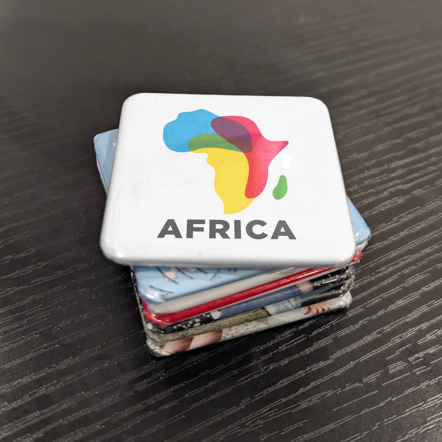 Africa Map V3 Fridge Magnet - PhiloPerse