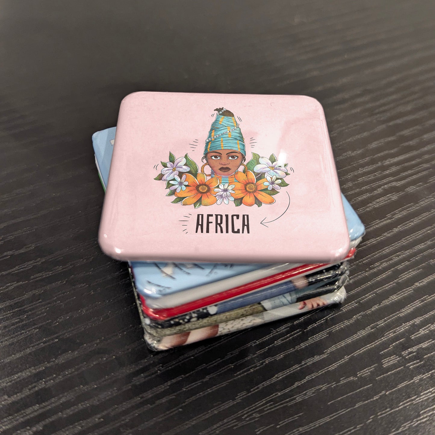 African Woman V1 Fridge Magnet - PhiloPerse