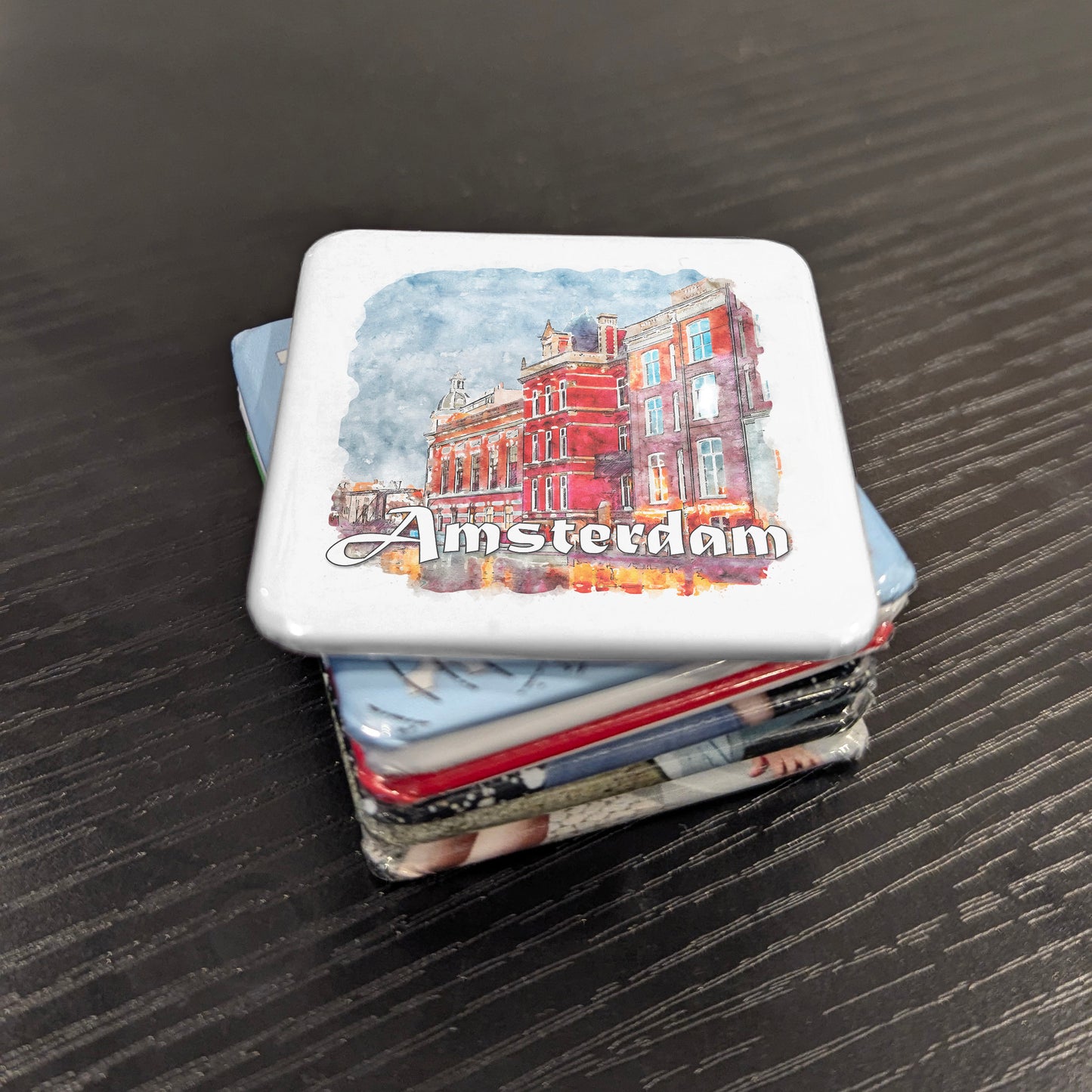 Amsterdam The Netherlands Fridge Magnet - PhiloPerse
