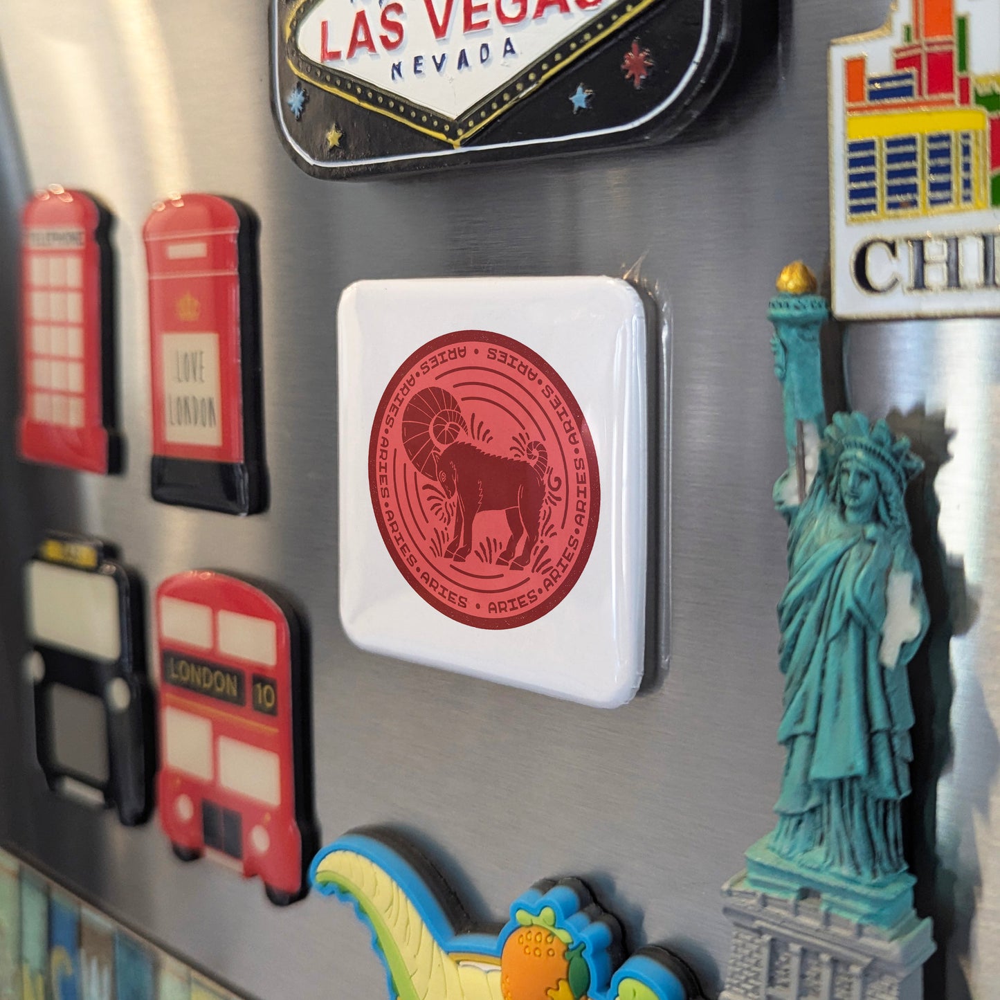 Aries Zodiac Fridge Magnet - PhiloPerse