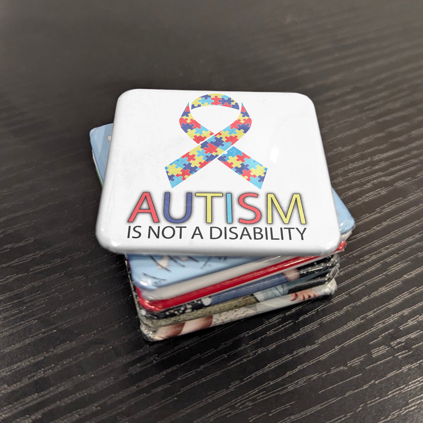 Autism is not a disability Fridge Magnet - PhiloPerse
