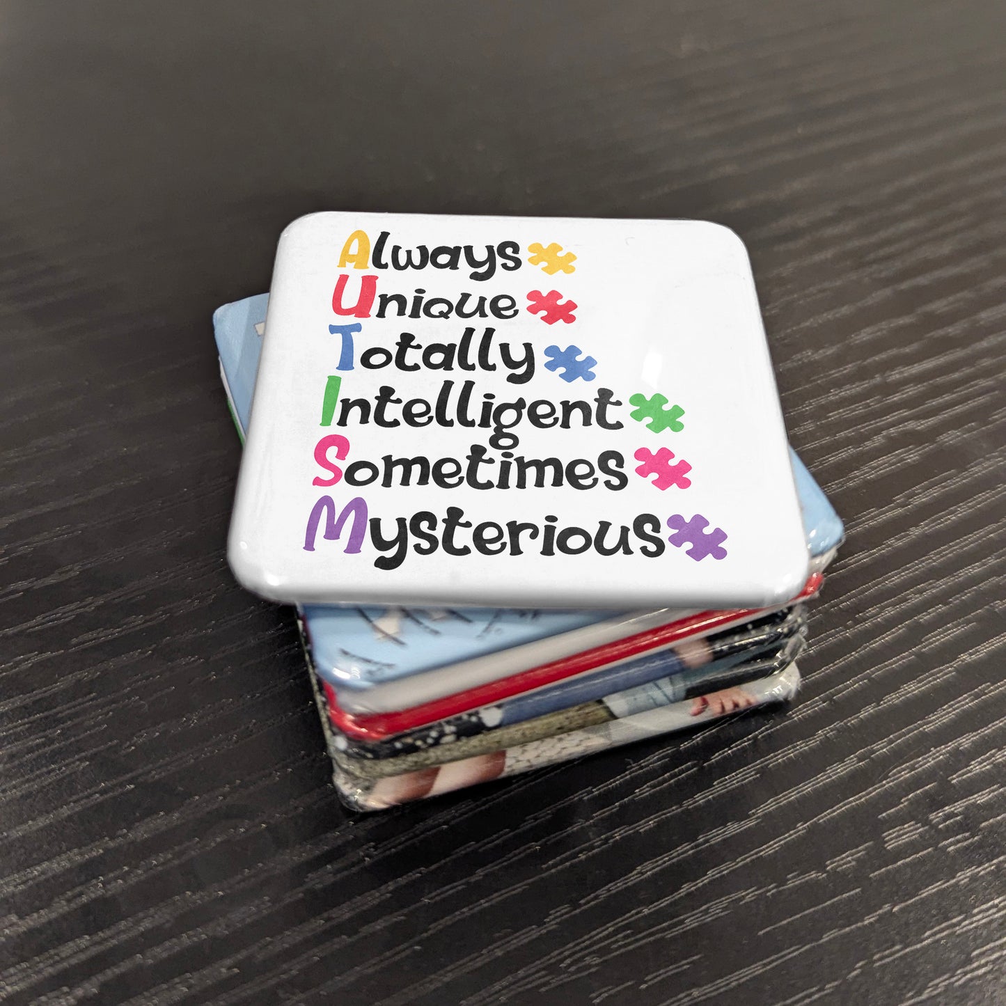 Autism stands for... Fridge Magnet - PhiloPerse
