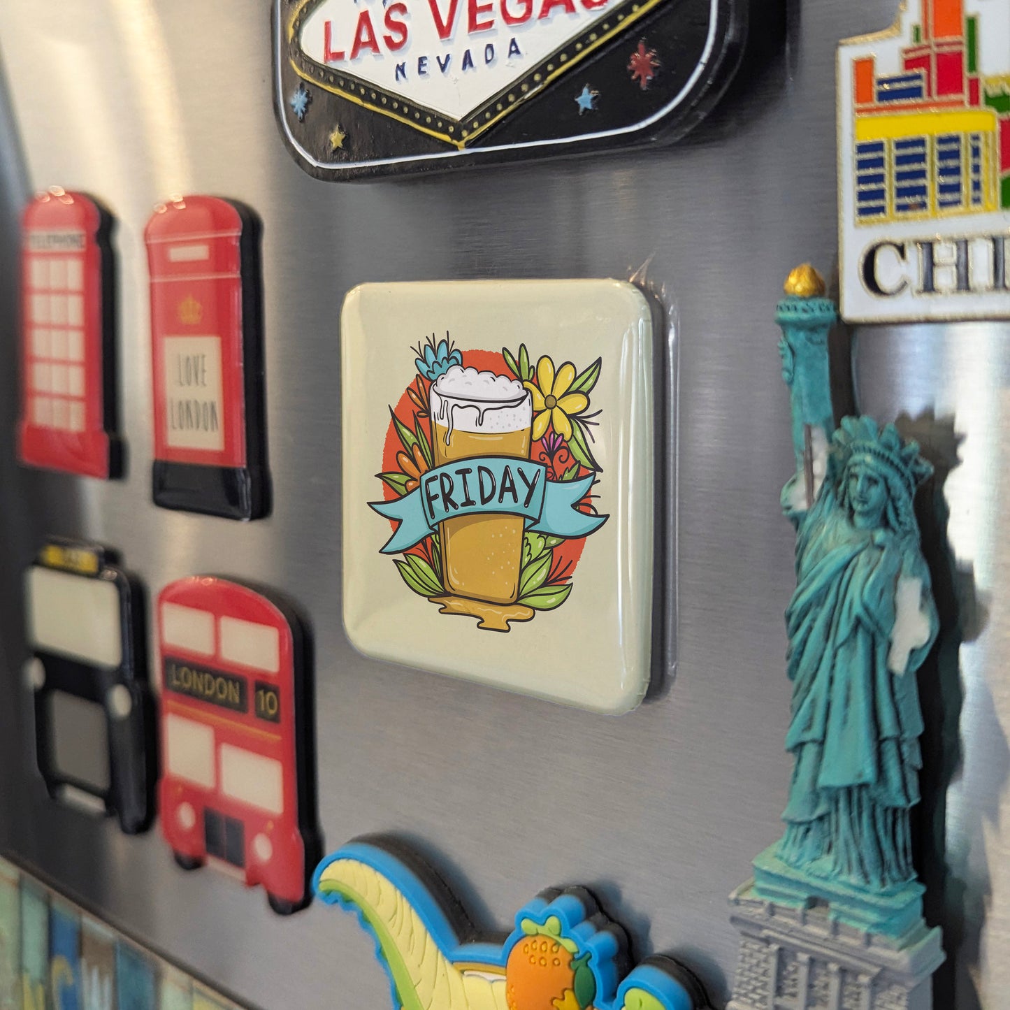 Beer Friday Fridge Magnet - PhiloPerse