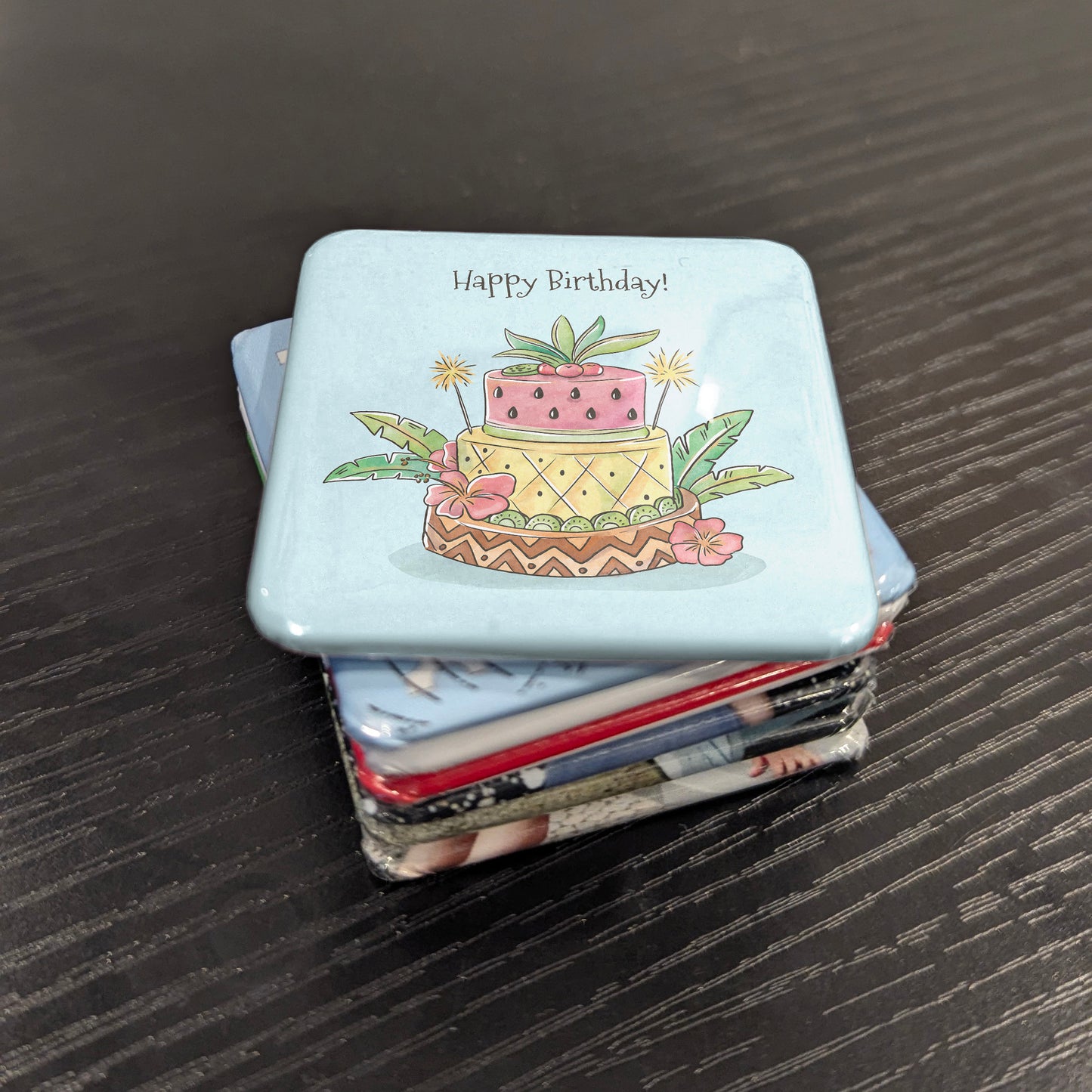 Birthday Cake Fridge Magnet - PhiloPerse
