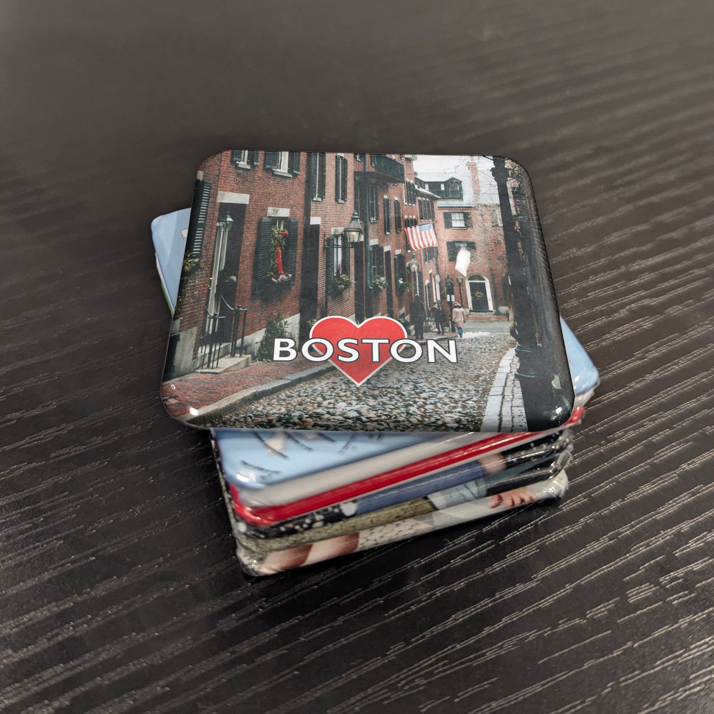 Boston Street Fridge Magnet - PhiloPerse