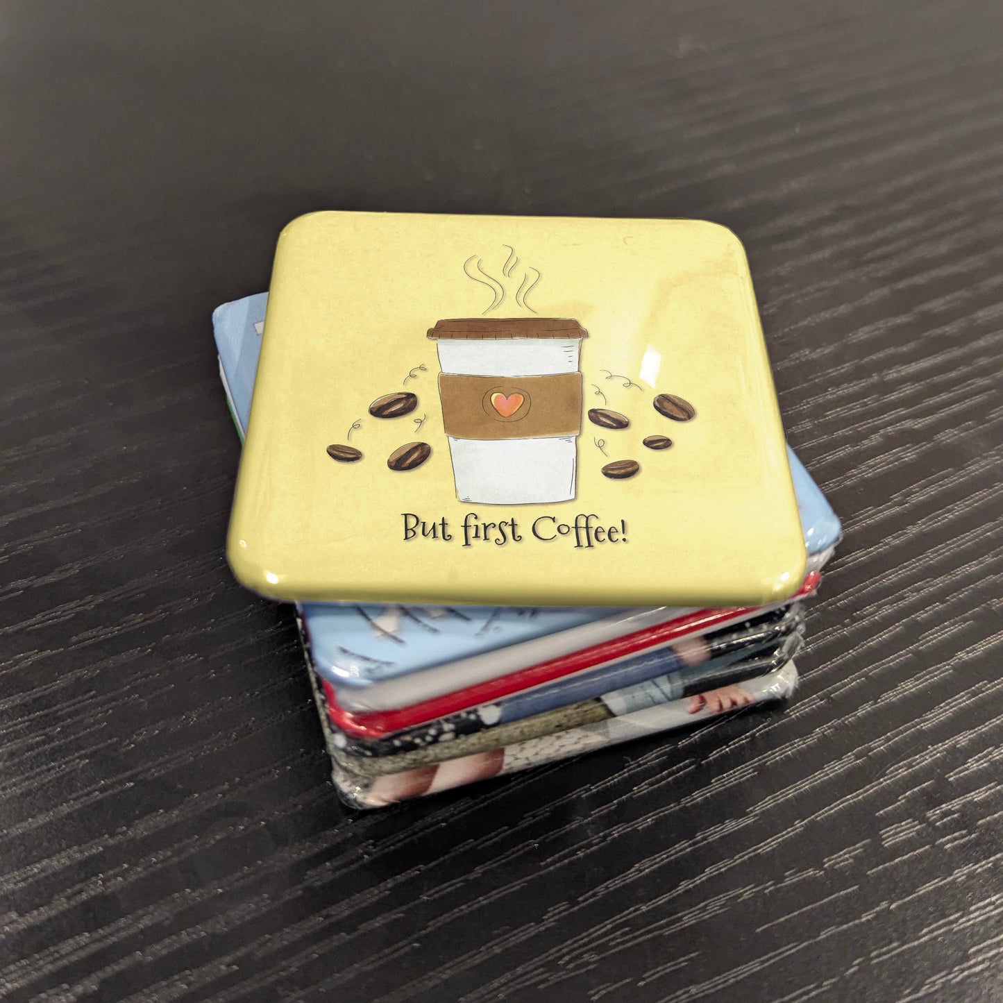But First Coffee Fridge Magnet - PhiloPerse