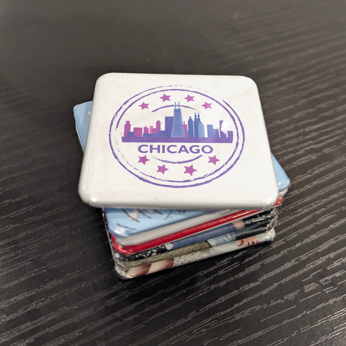 Chicago Stamp Fridge Magnet - PhiloPerse
