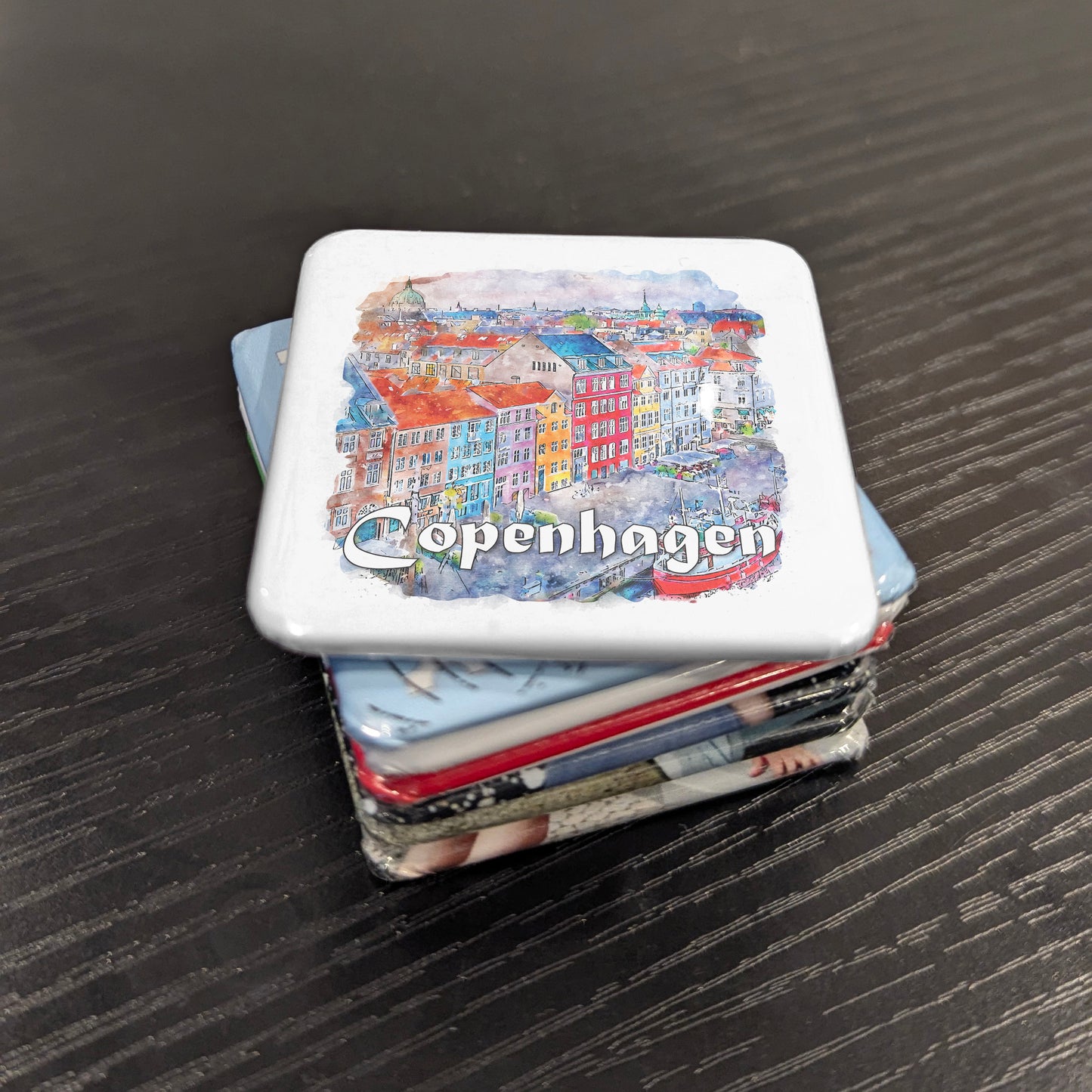 Copenhagen Denmark Fridge Magnet - PhiloPerse