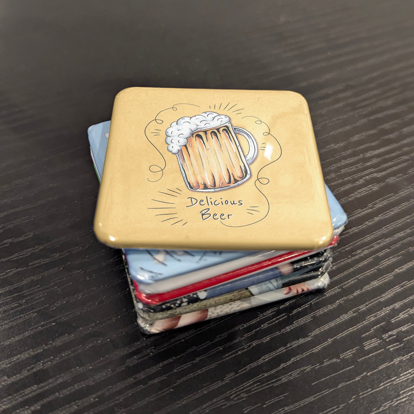 Delicious Beer Fridge Magnet - PhiloPerse