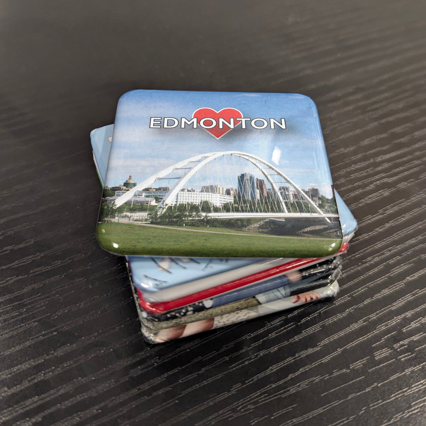 Edmonton Bridge Fridge Magnet - PhiloPerse
