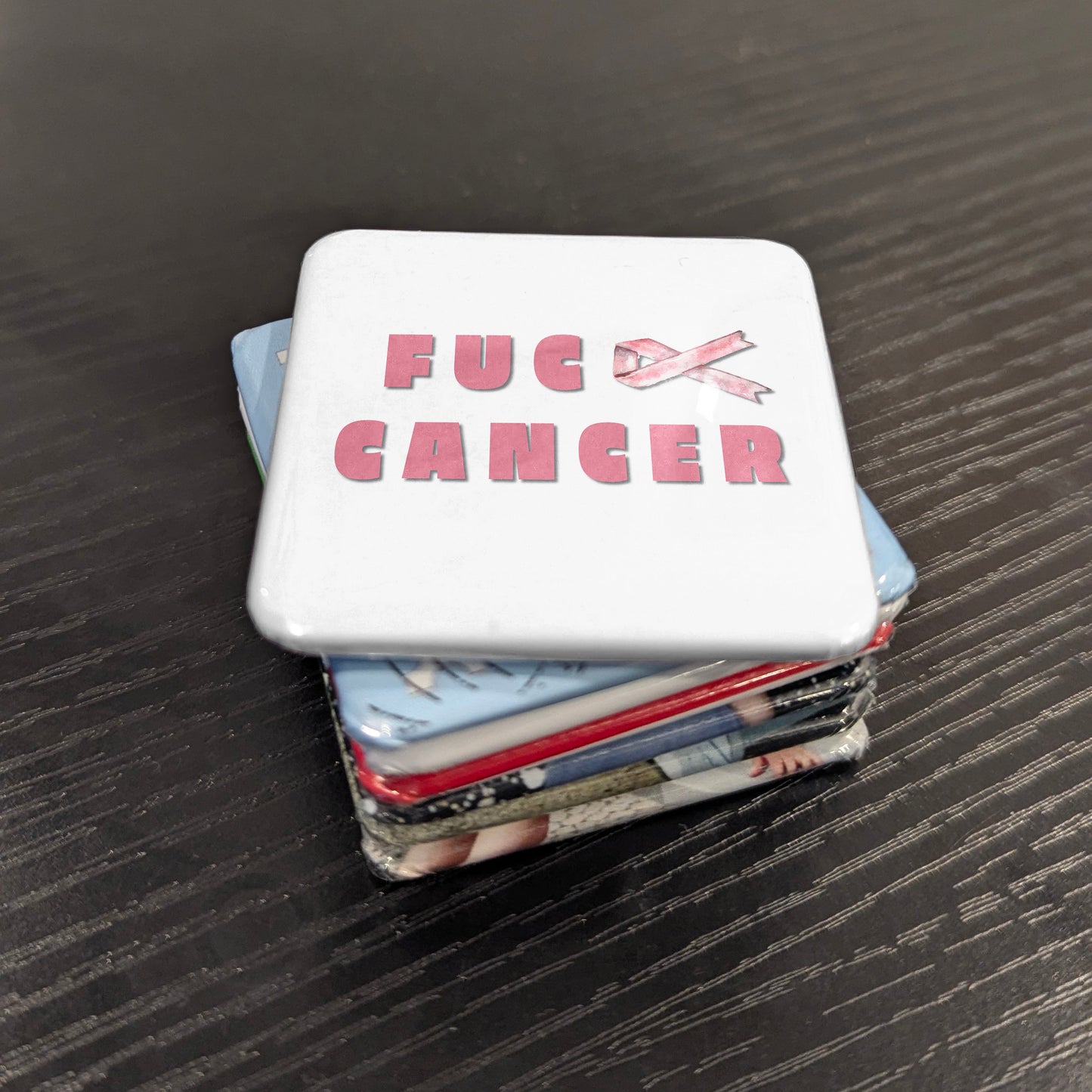 Fuck Cancer Fridge Magnet - PhiloPerse