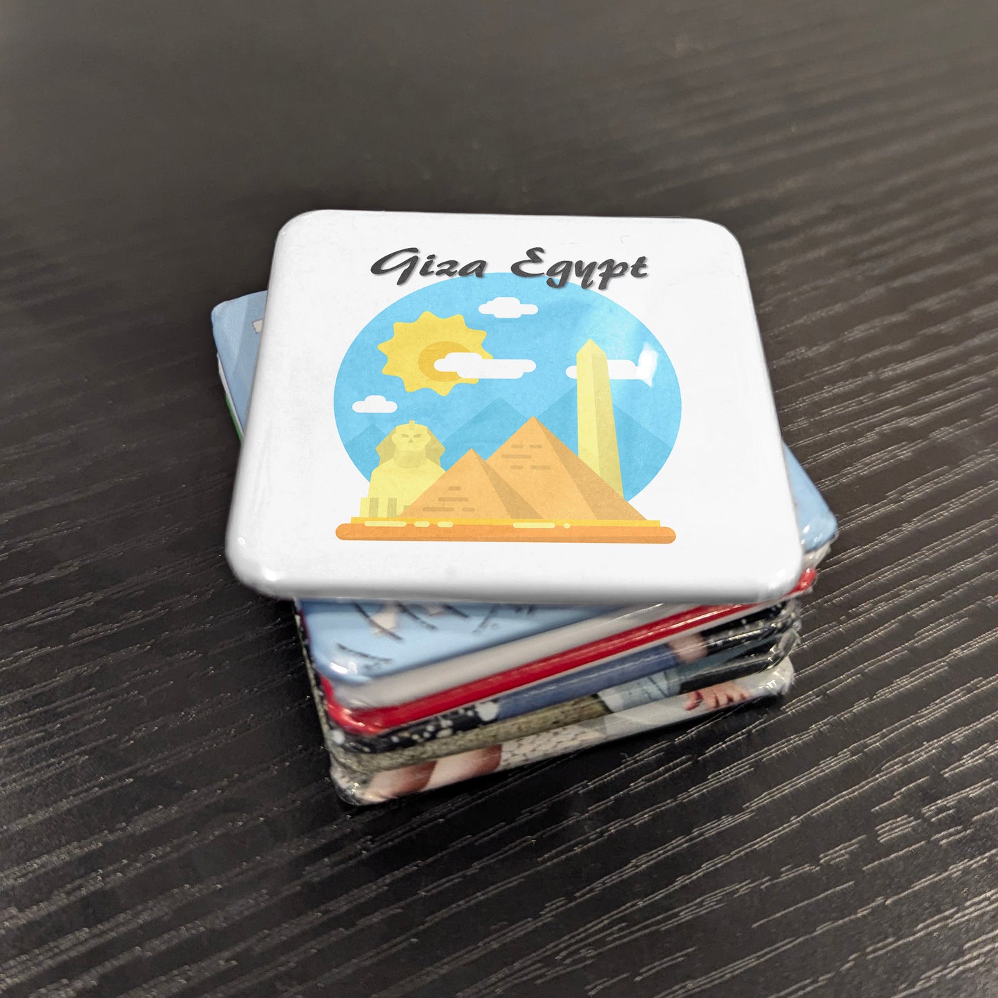Giza in Egypt Fridge Magnet - PhiloPerse