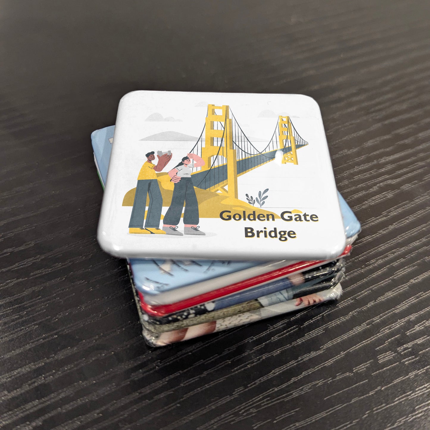 Golden Gate Fridge Magnet - PhiloPerse