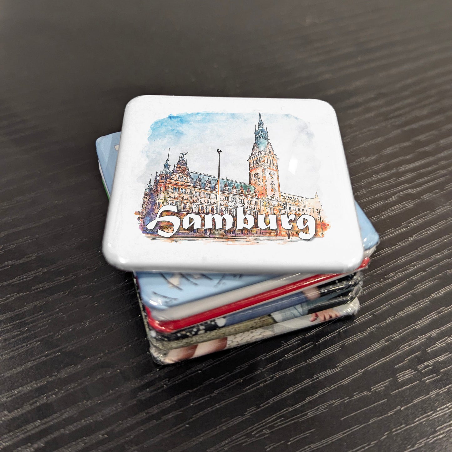 Hamburg Germany Fridge Magnet - PhiloPerse