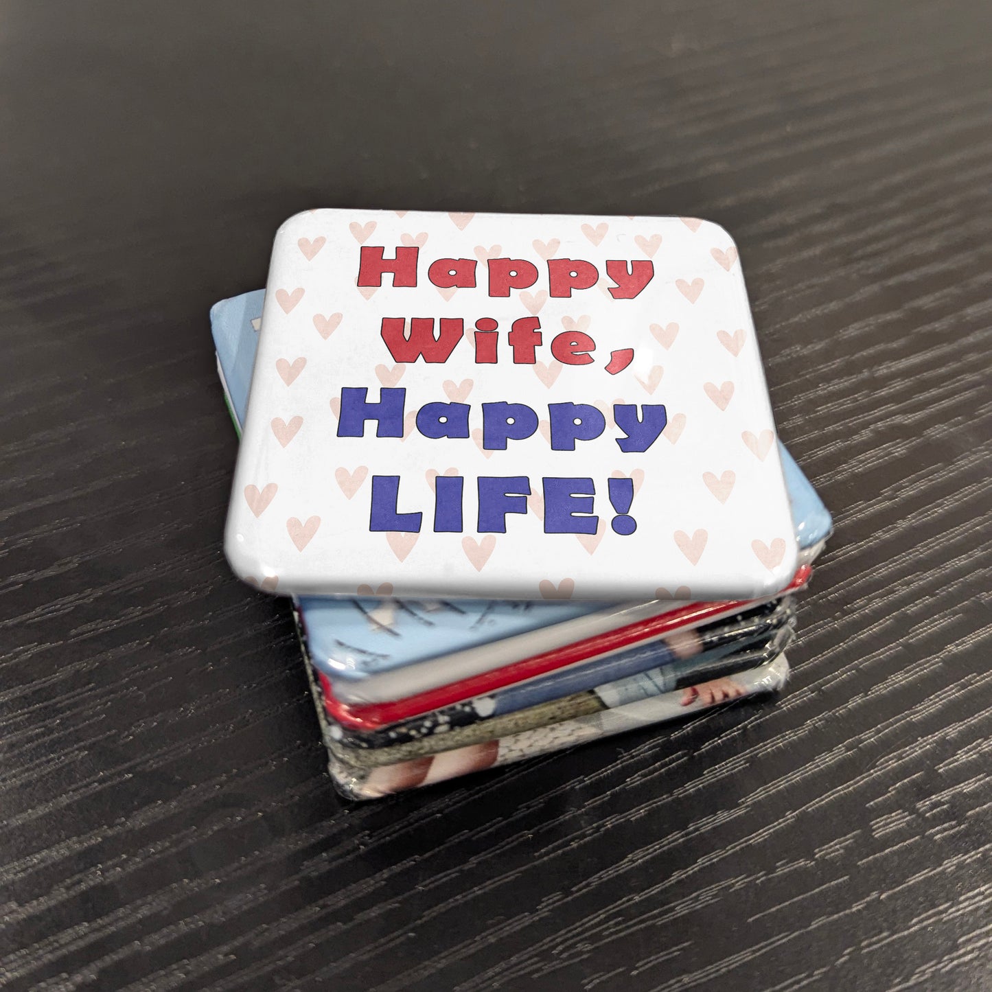 Happy Wife Happy Life Fridge Magnet - PhiloPerse