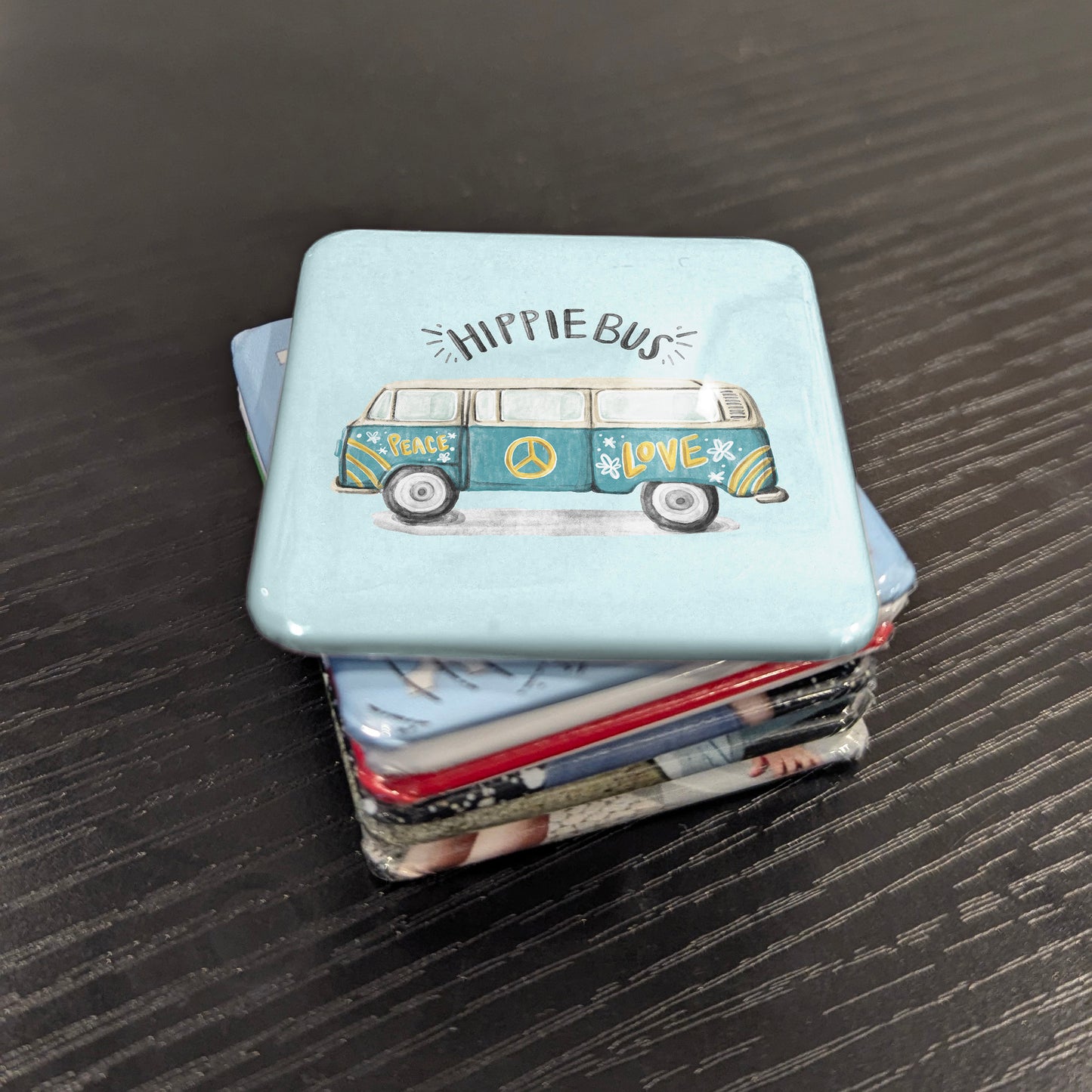Hippie Bus Fridge Magnet - PhiloPerse