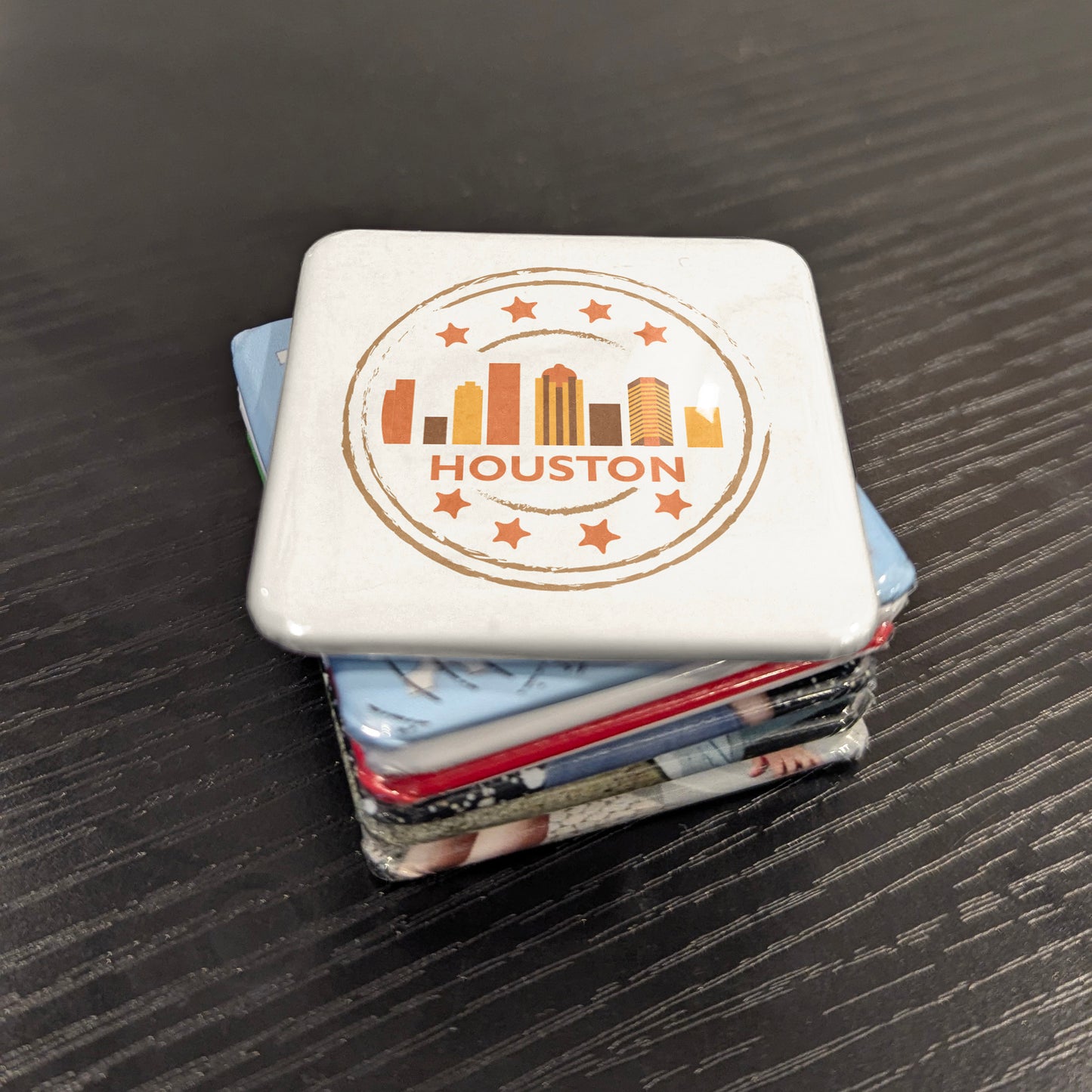 Houston Stamp Fridge Magnet - PhiloPerse