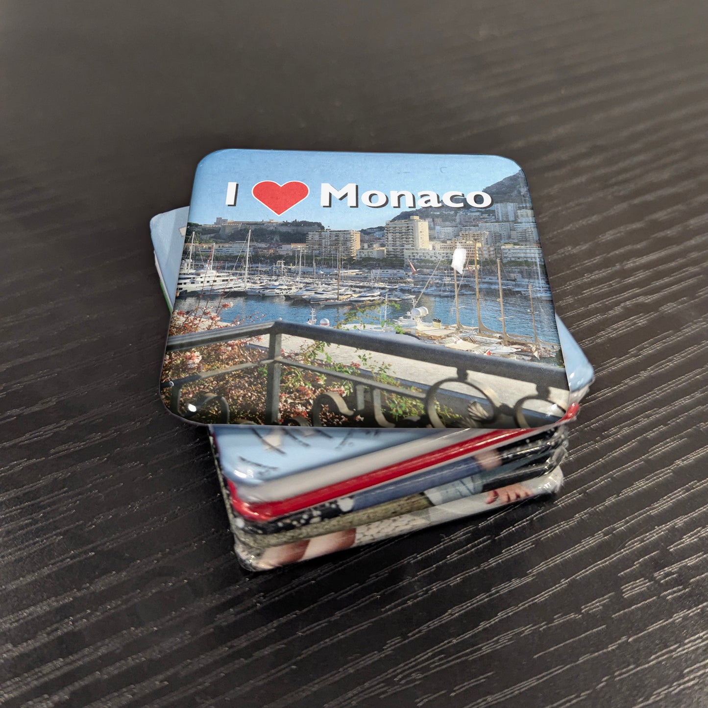 I Love Monaco View Fridge Magnet - PhiloPerse