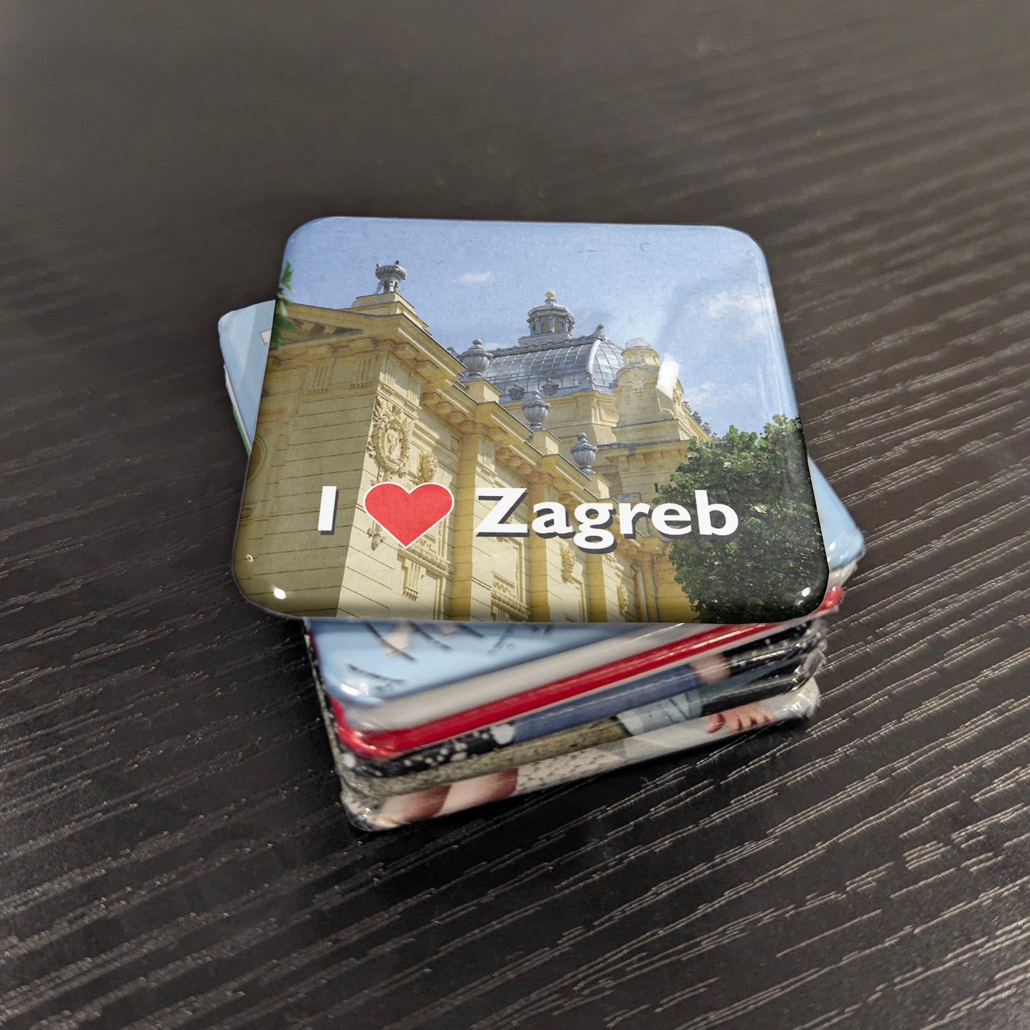 I Love Zagreb Fridge Magnet - PhiloPerse