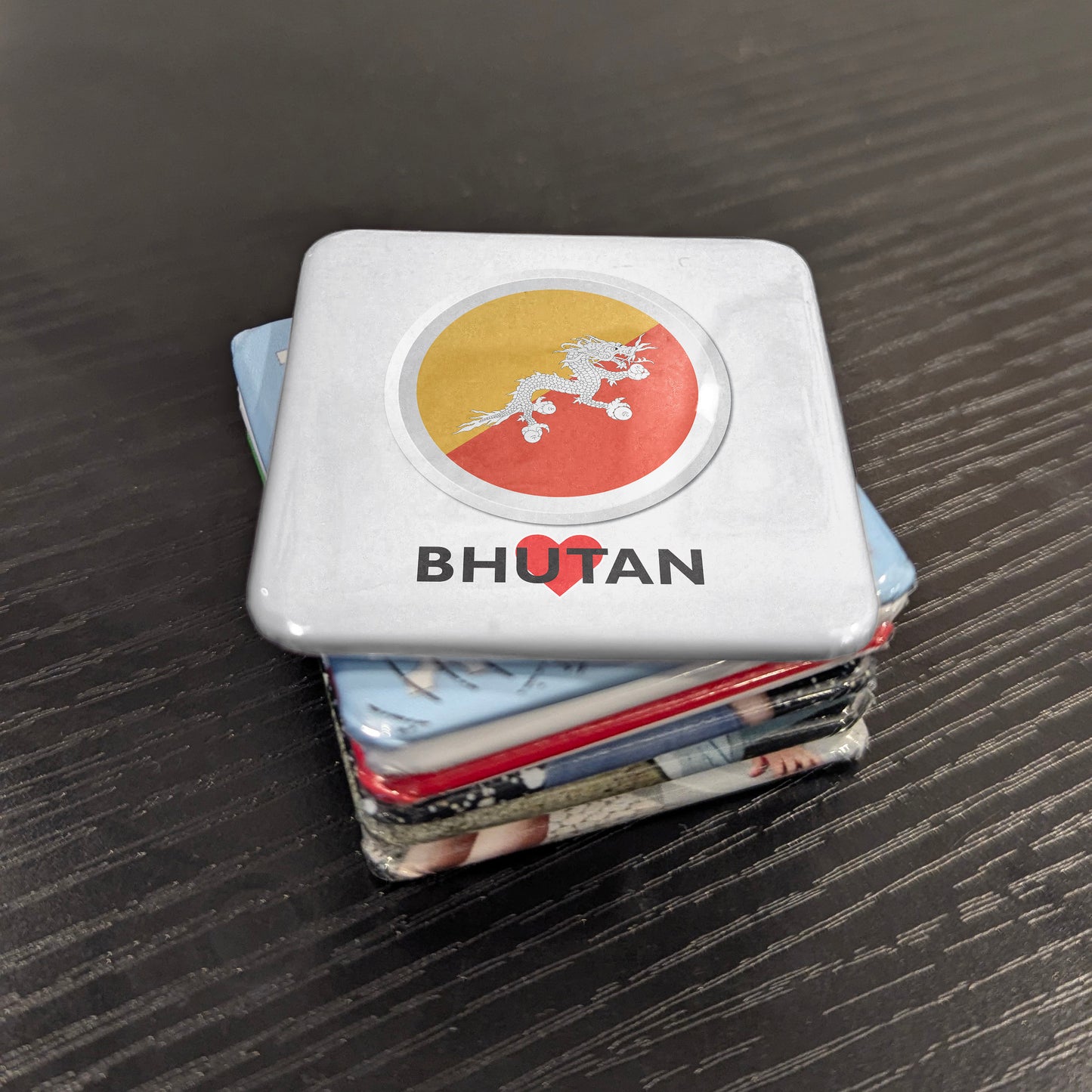 I Love Bhutan Fridge Magnet - PhiloPerse