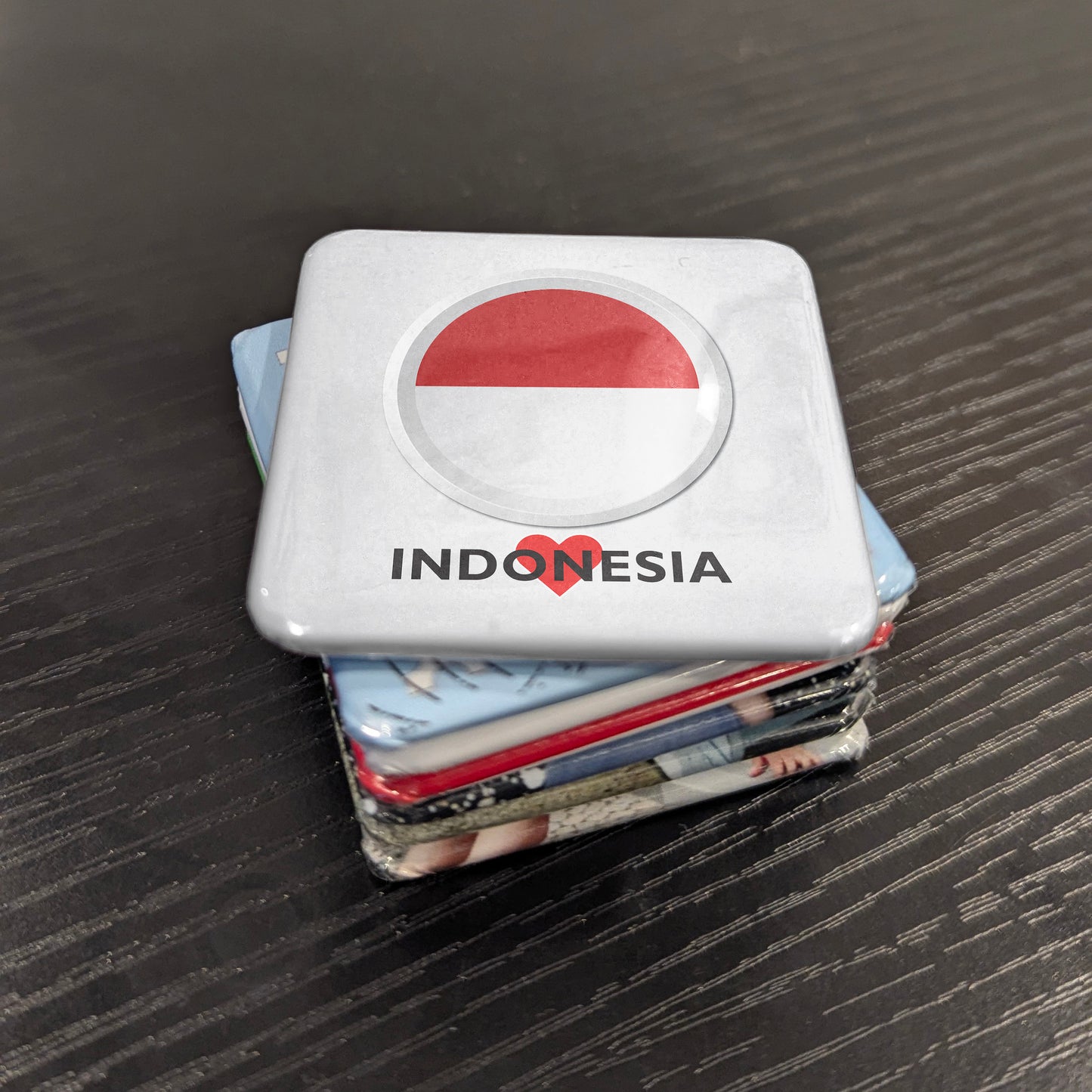 I Love Indonesia Fridge Magnet - PhiloPerse
