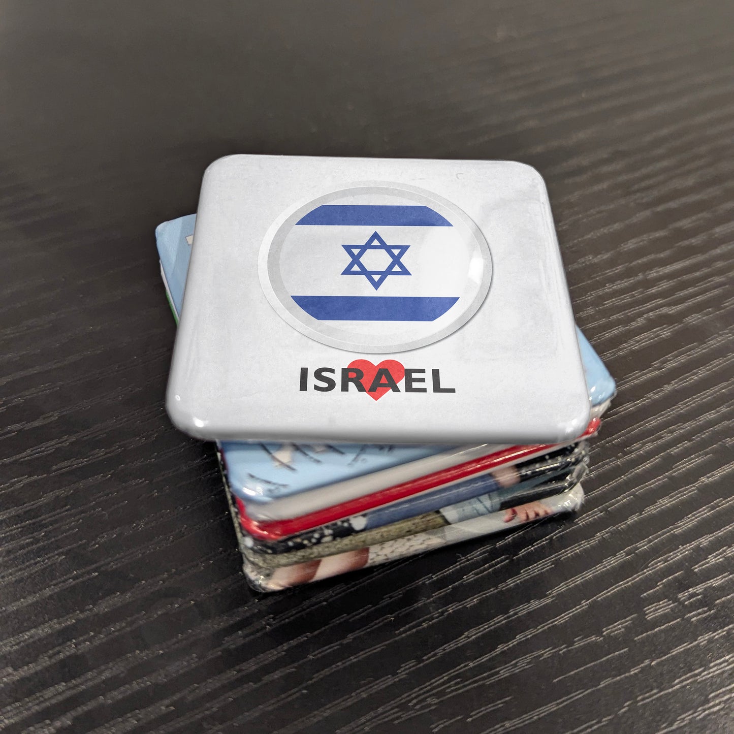 I Love Israel Fridge Magnet - PhiloPerse