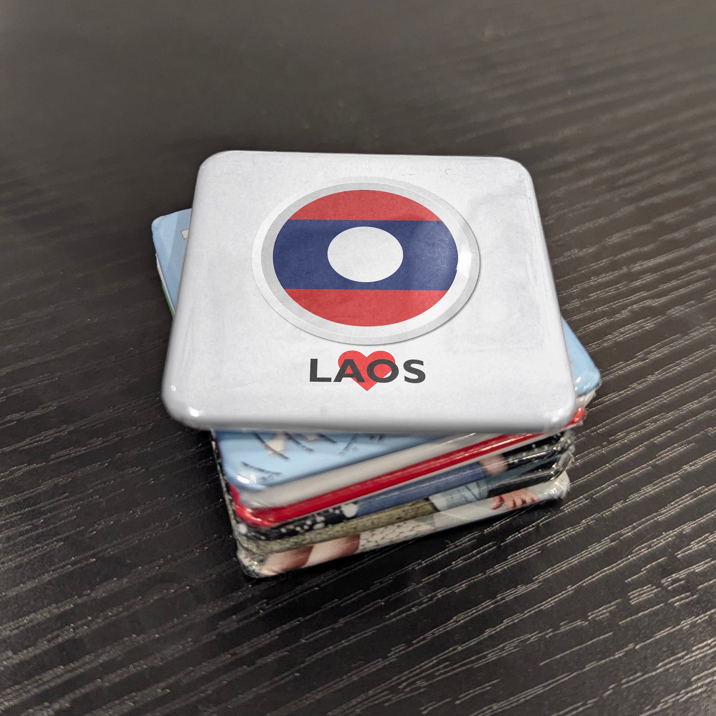 I Love Laos Fridge Magnet - PhiloPerse