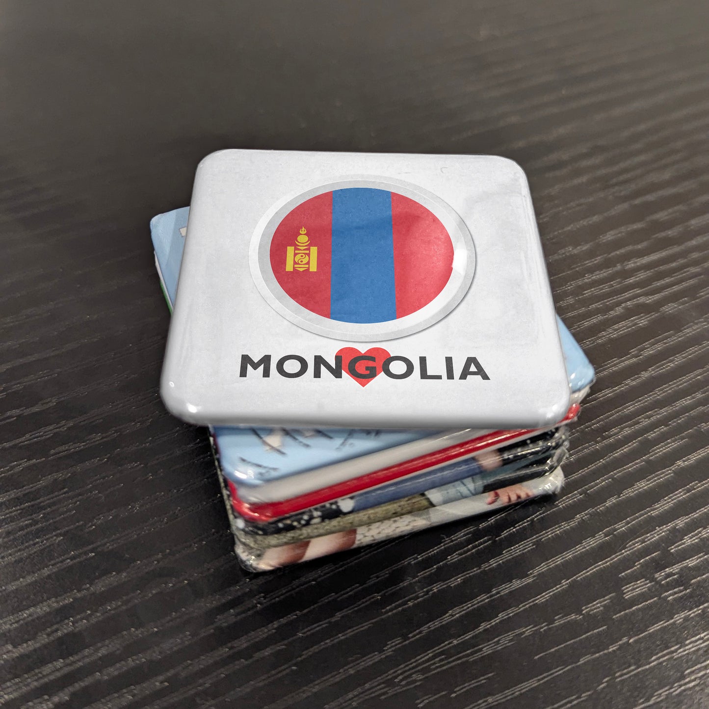 I Love Mongolia Fridge Magnet - PhiloPerse