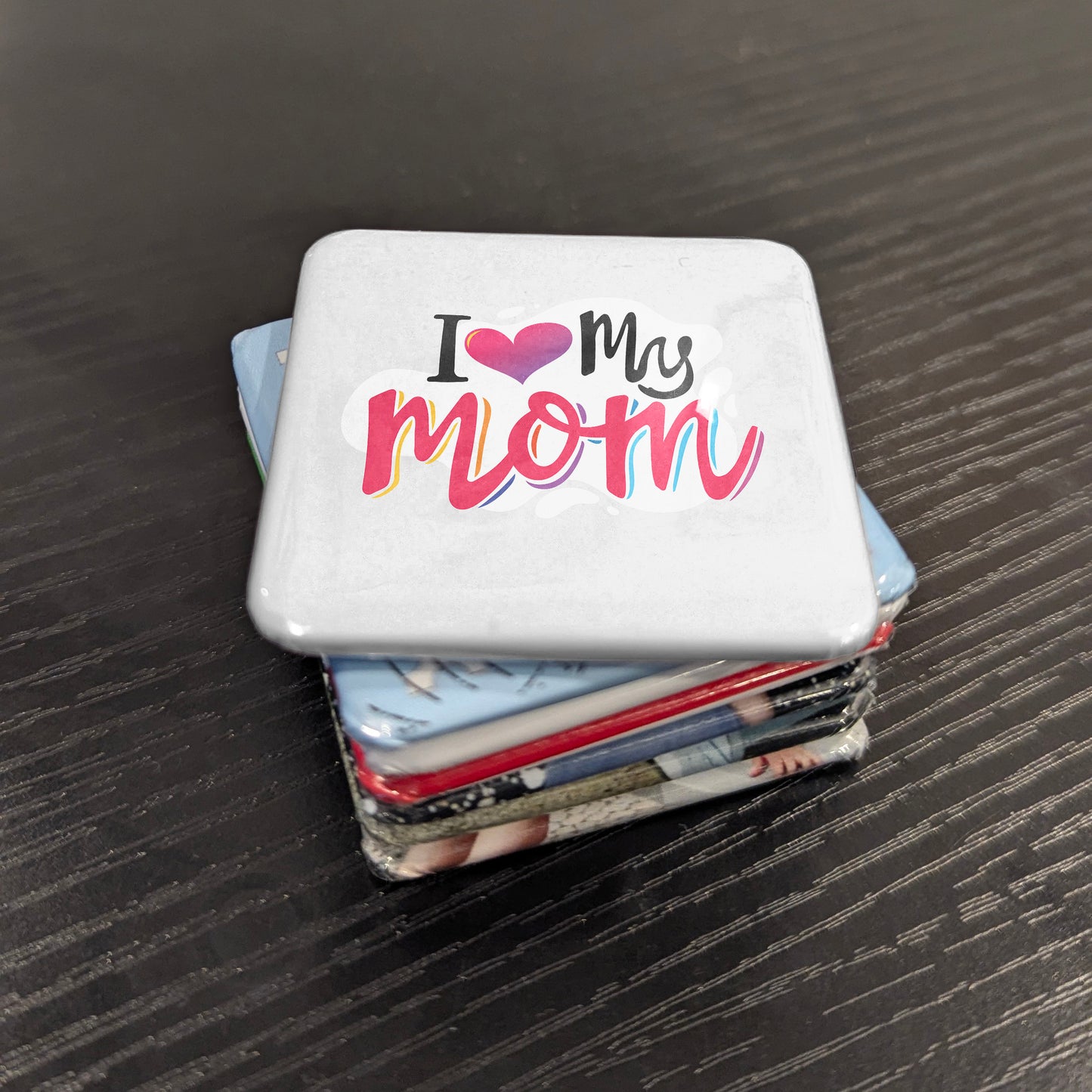 I love My Mom V.2 Fridge Magnet - PhiloPerse