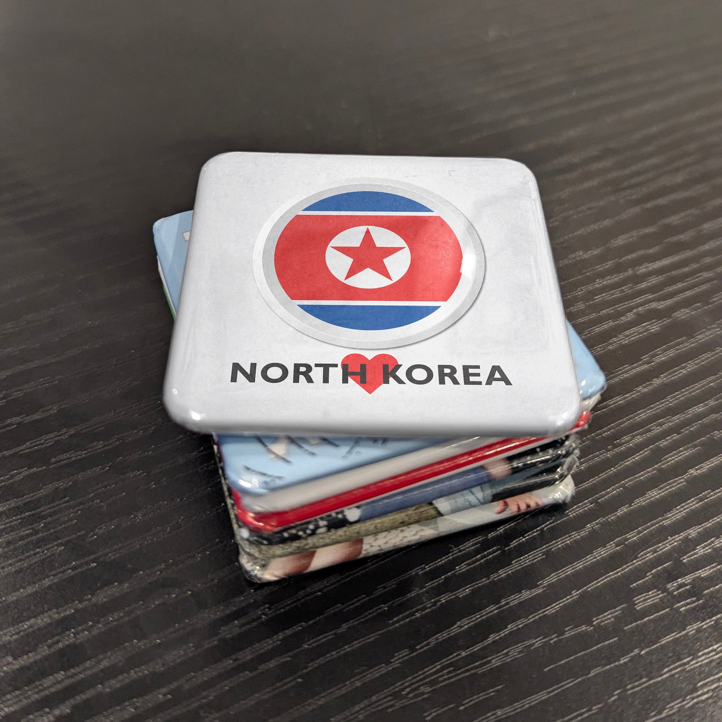 I Love North Korea Fridge Magnet - PhiloPerse