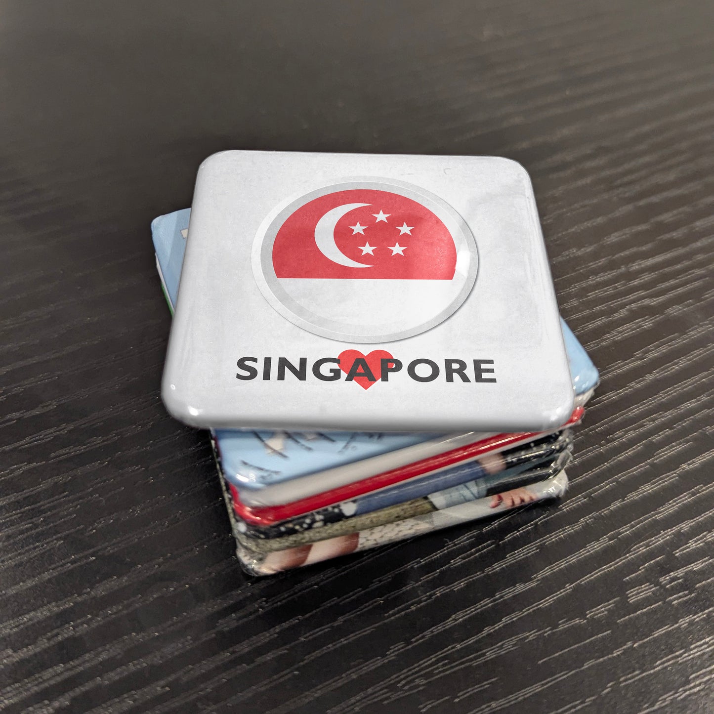 I Love Singapore Fridge Magnet - PhiloPerse