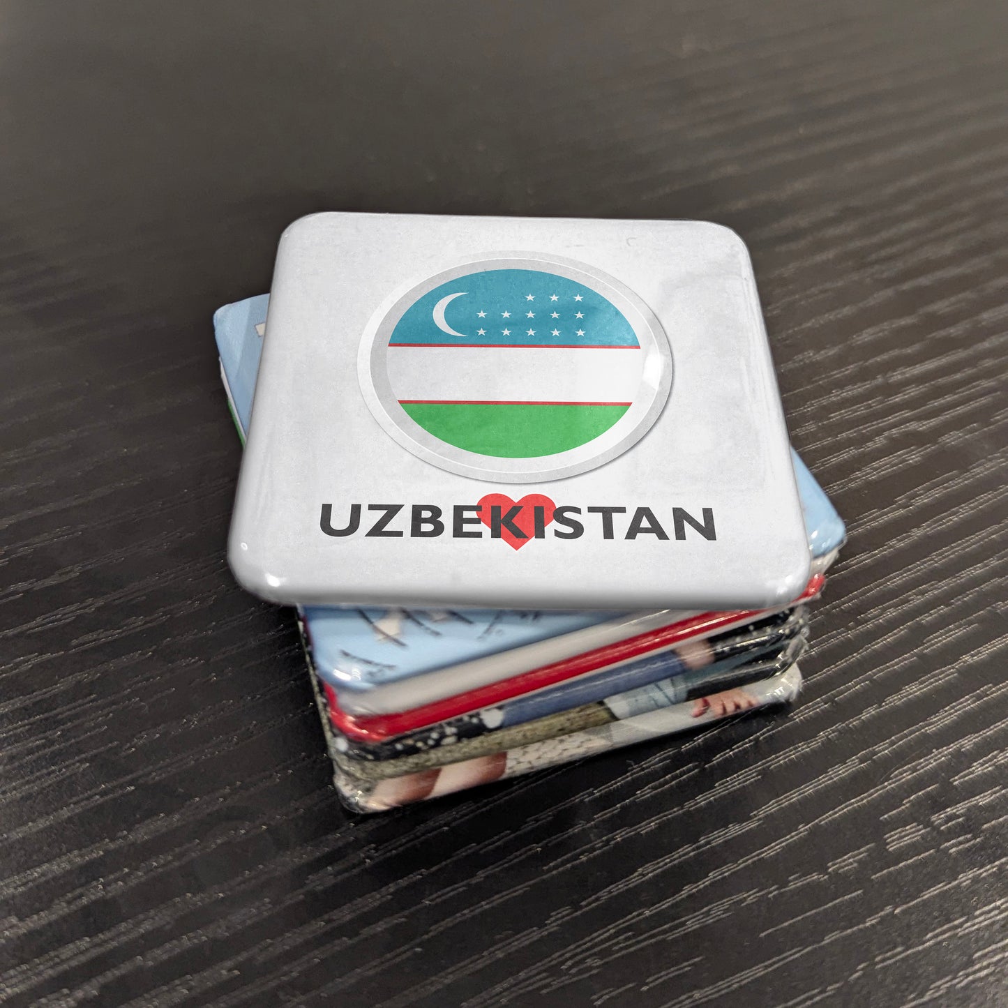 I Love Uzbekistan Fridge Magnet - PhiloPerse