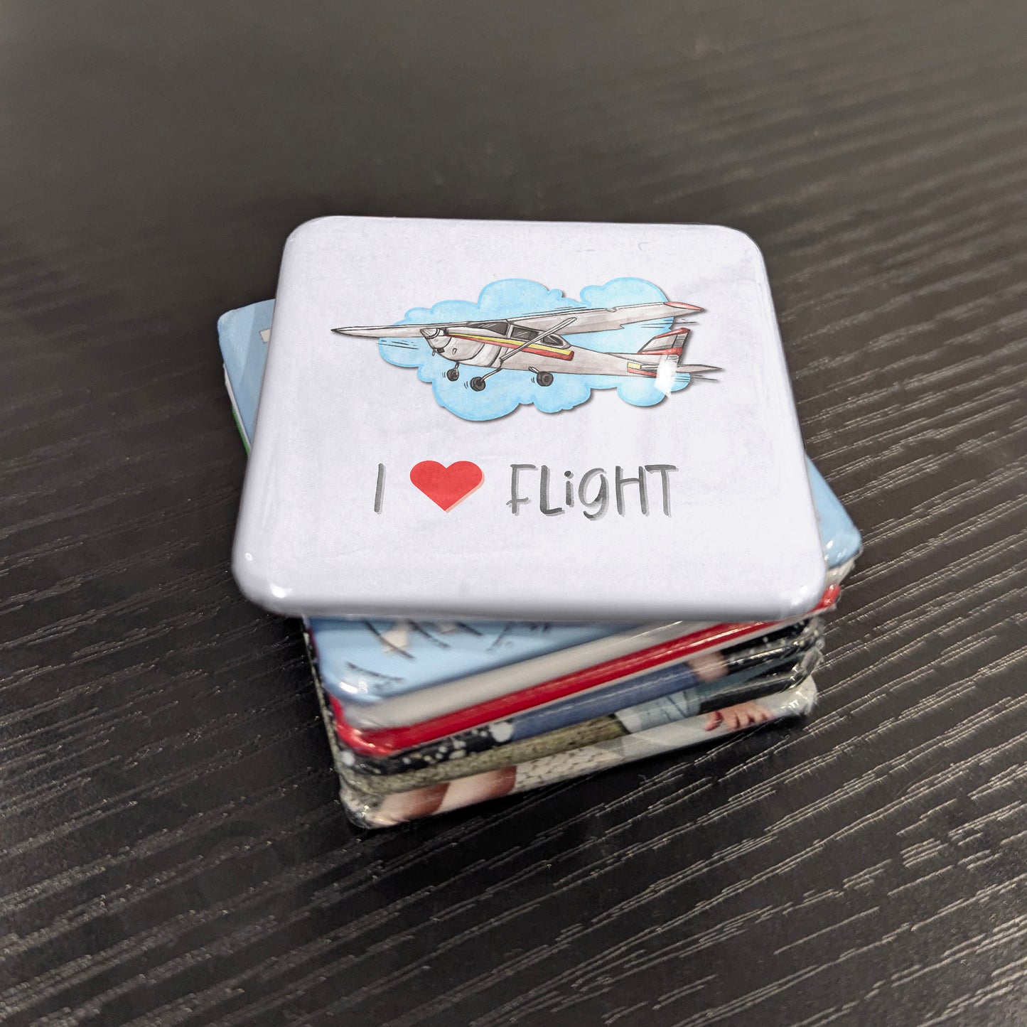 I Love Flight Fridge Magnet - PhiloPerse