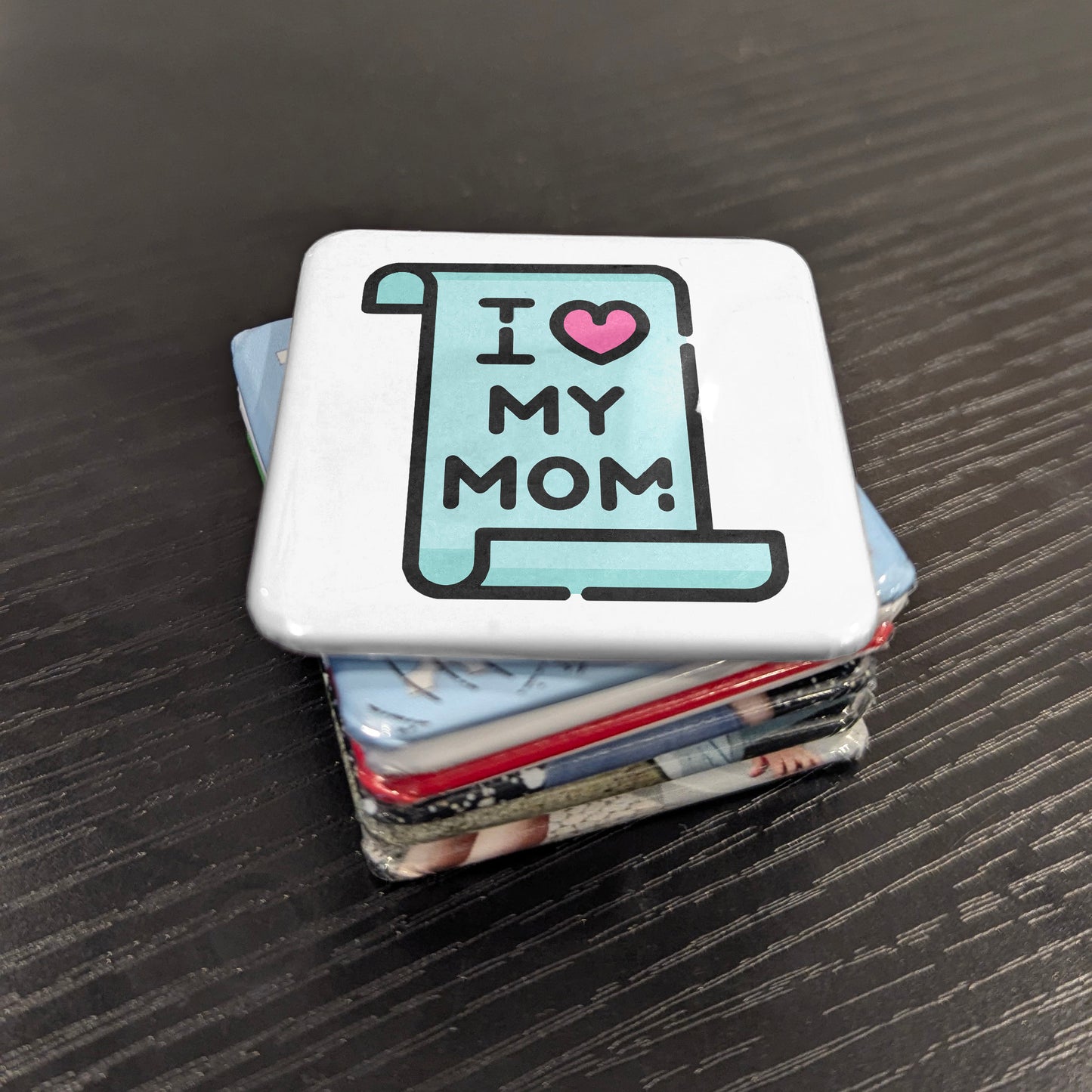 I Love My Mom V.1 Fridge Magnet - PhiloPerse