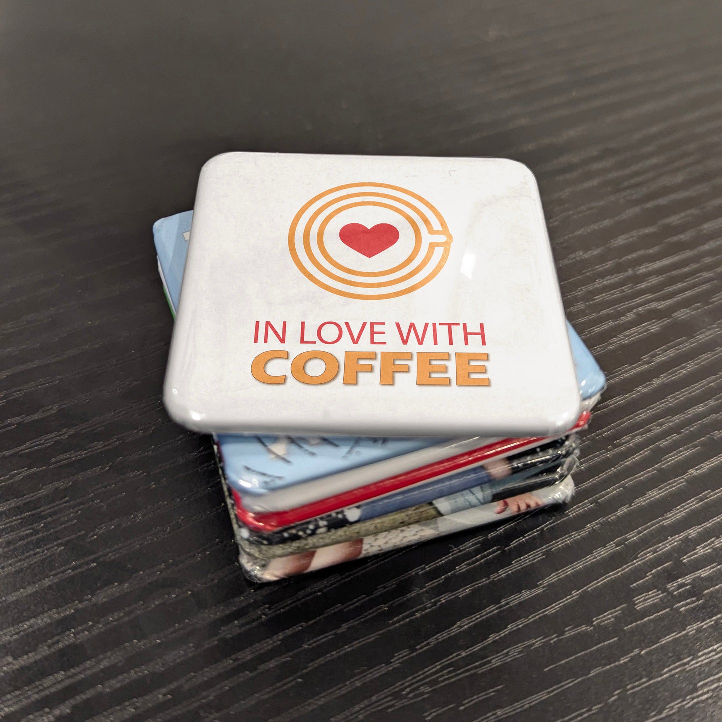 In Love with Coffee Fridge Magnet - PhiloPerse