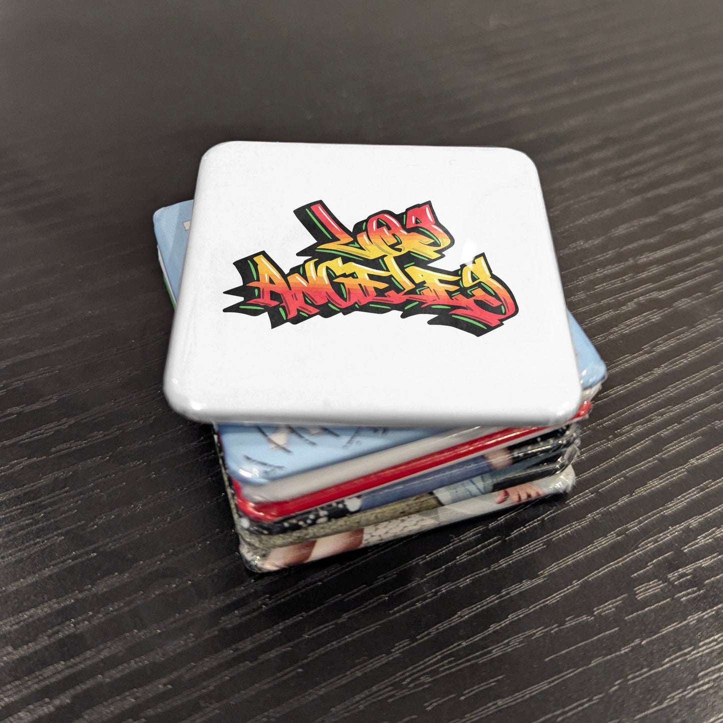 Los Angeles Graffiti Fridge Magnet